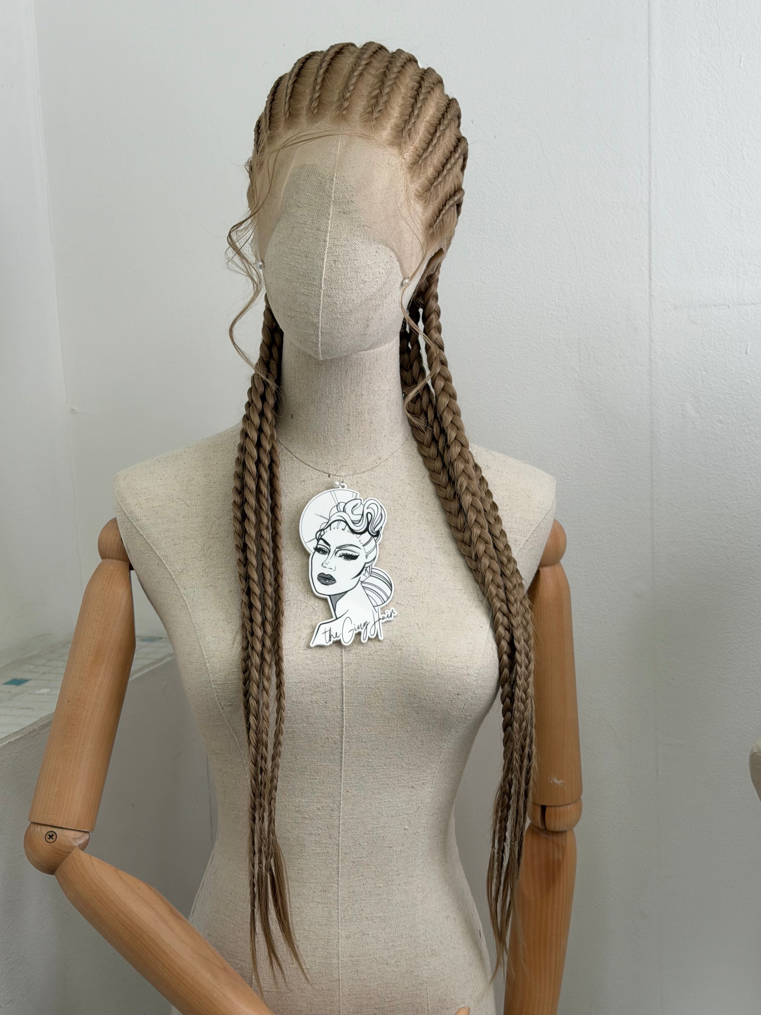 Braids Wigs COOL BLOND  „full lace“