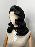 Classy 40s History Wig Black