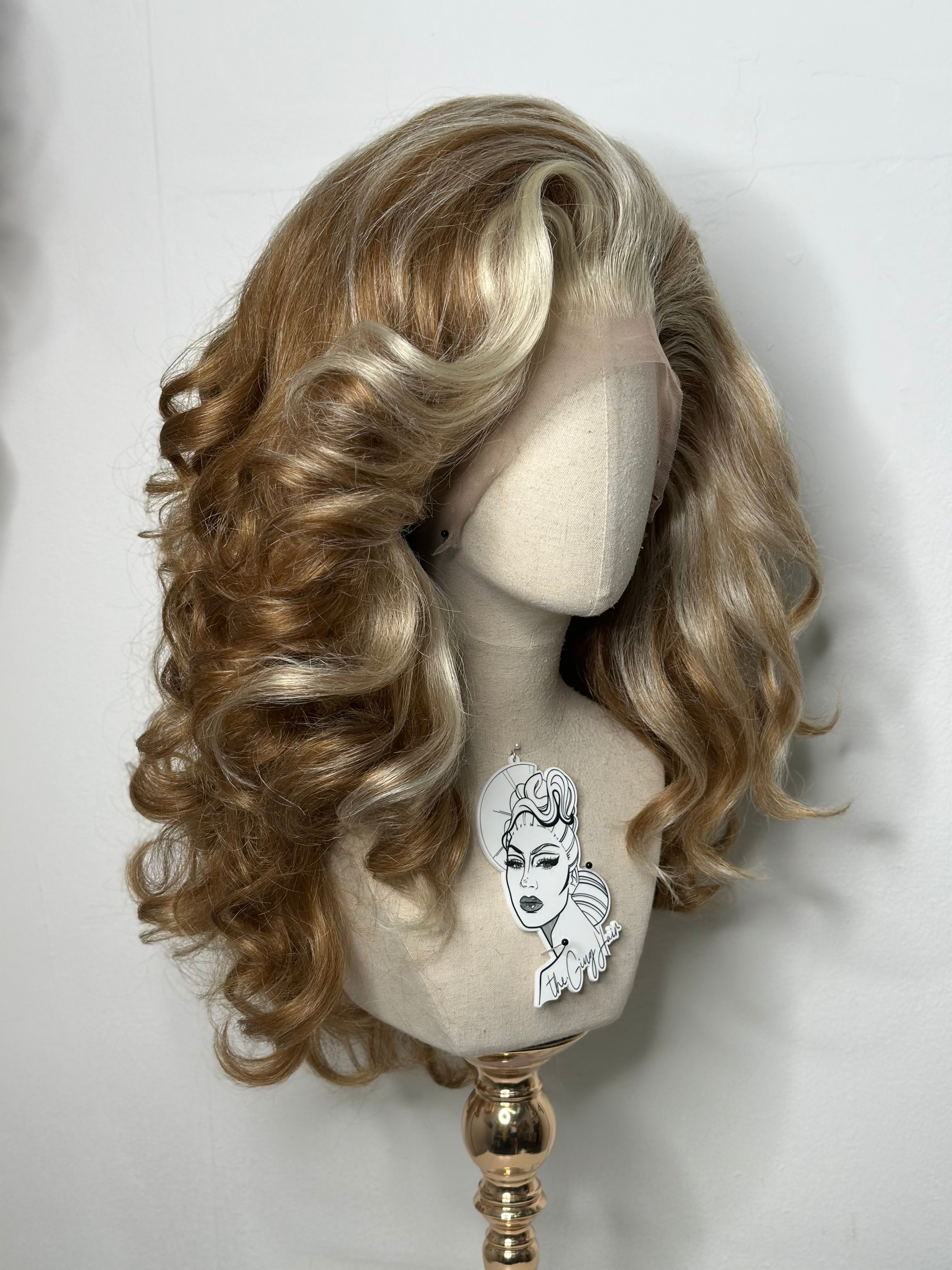 Big Flip and Go Wig Blond mix