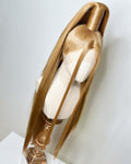 Classy sleek ponytail Wig Honey-Blond