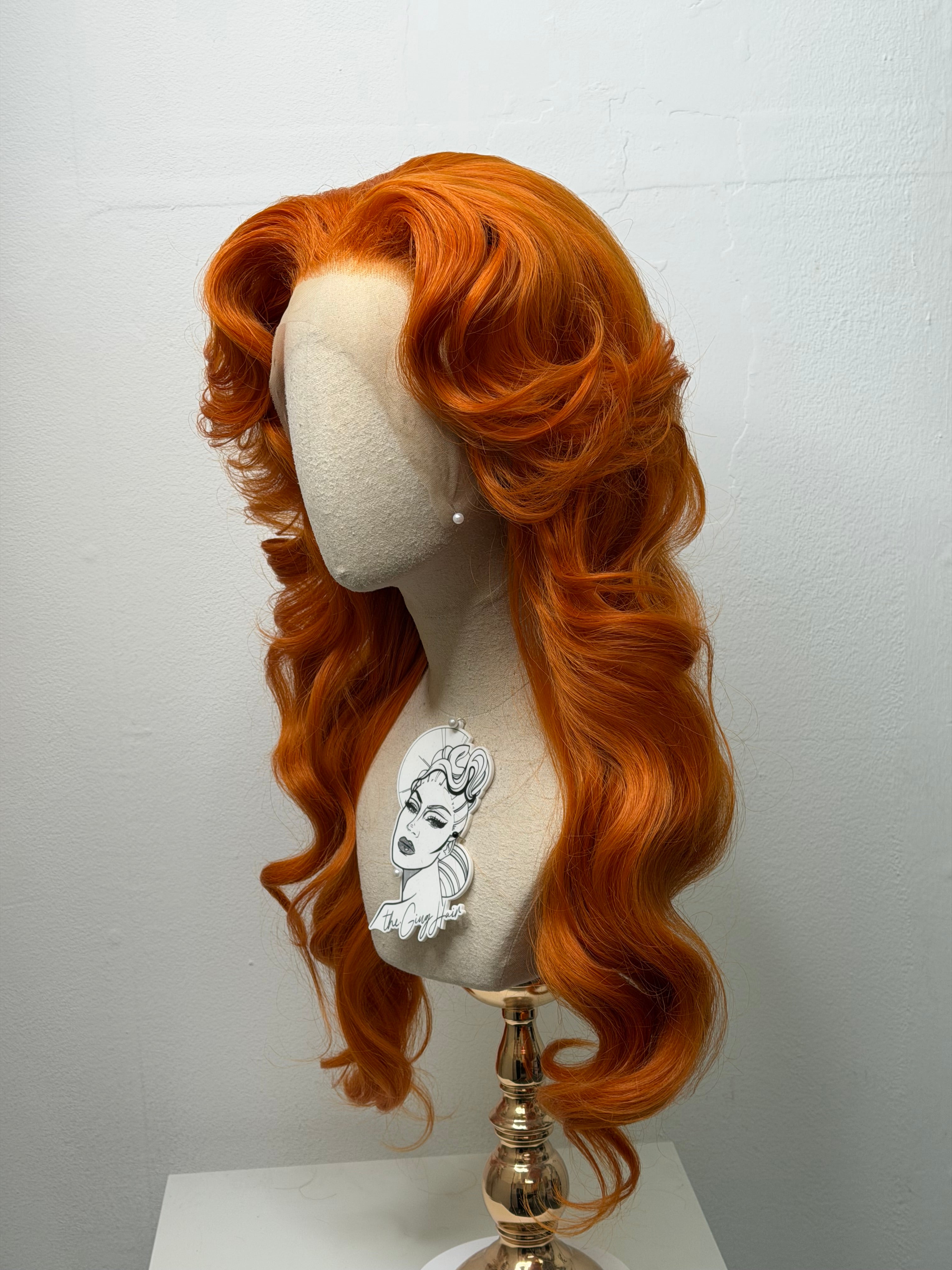70s Wig pumpkin Ginger
