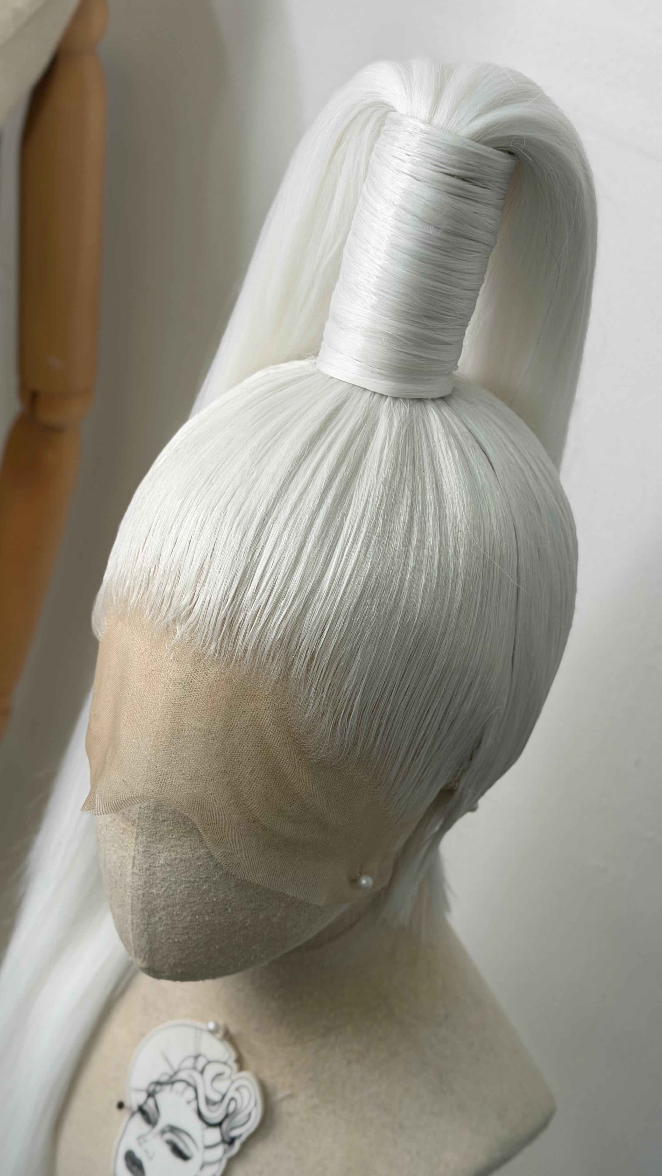 Classy sleek all up ponytail Wig