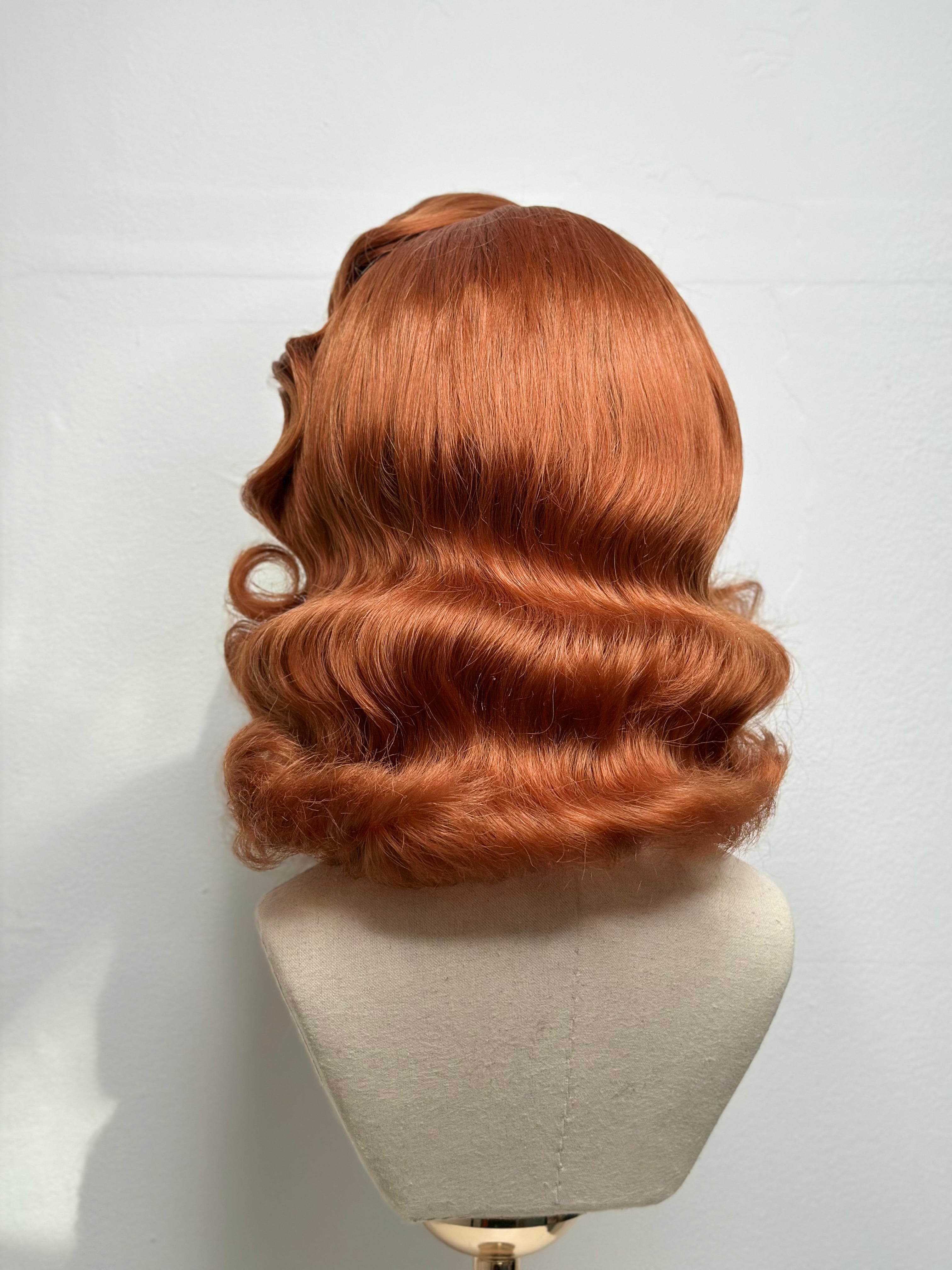 Classy 40s wavy Wig Ginger