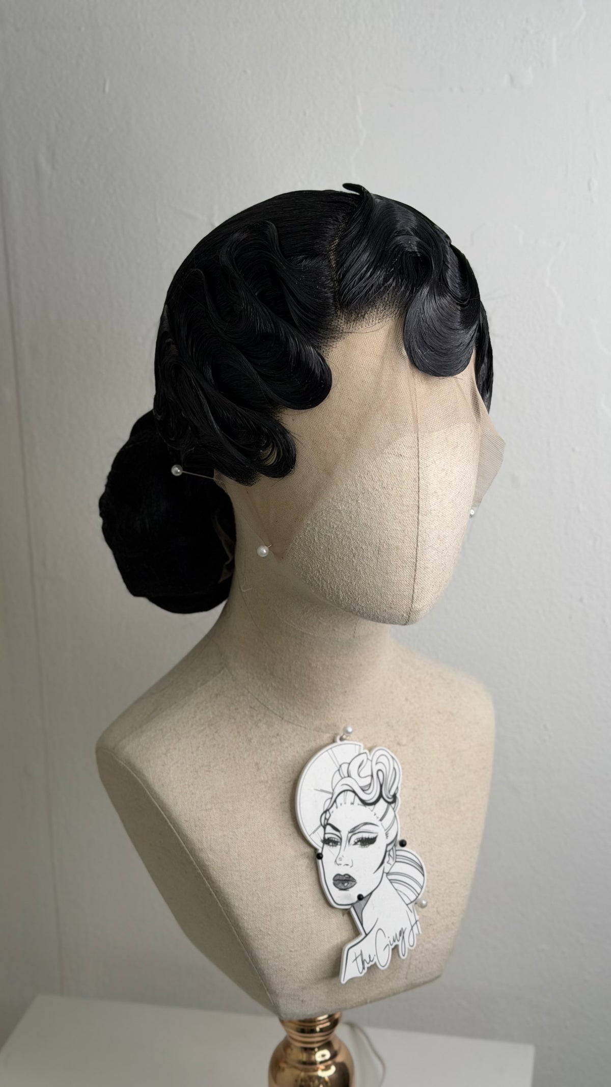 Fingerwaves Black