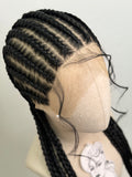 Braids Wigs BLACK  „full lace“