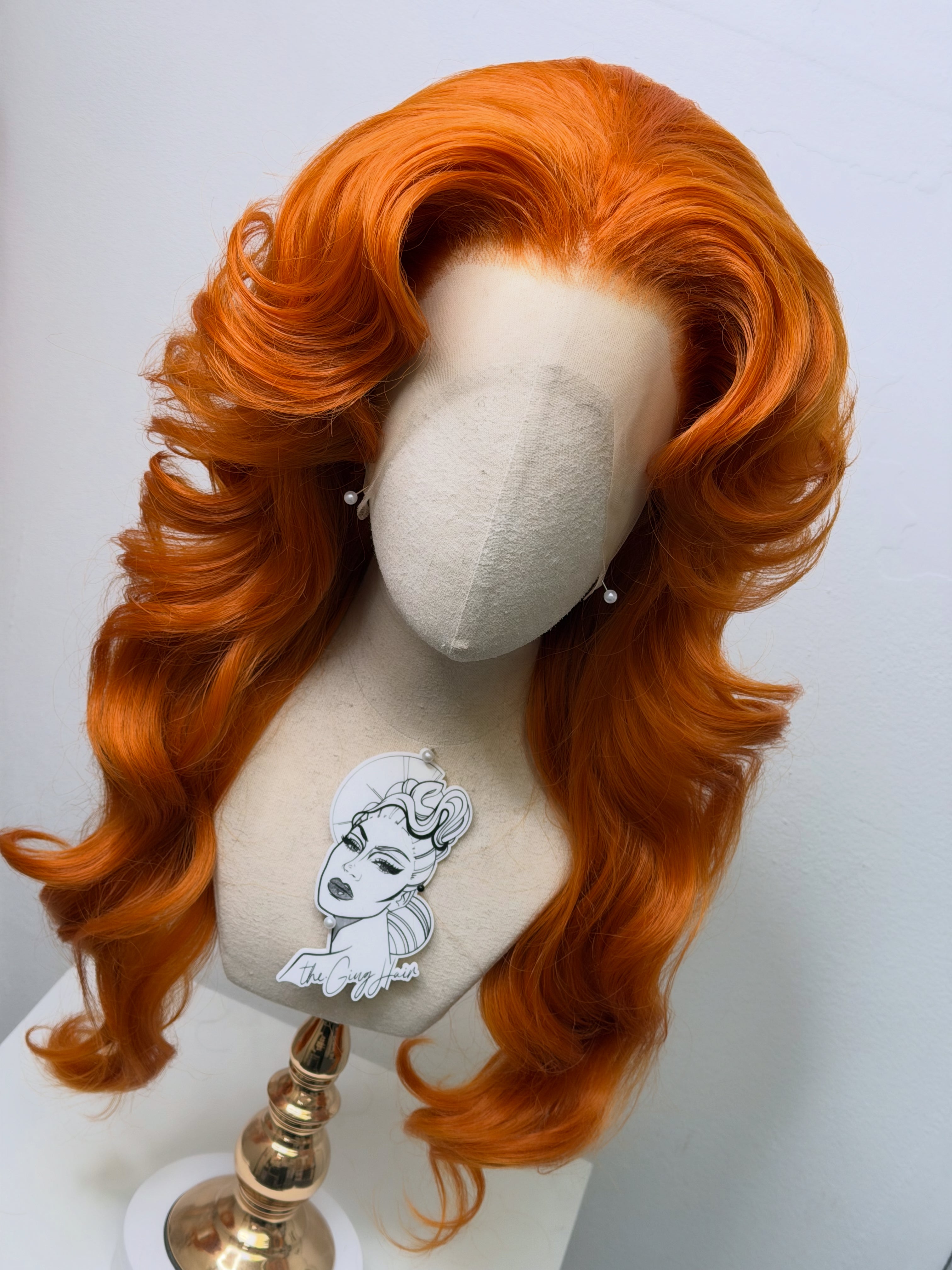 70s Wig pumpkin Ginger
