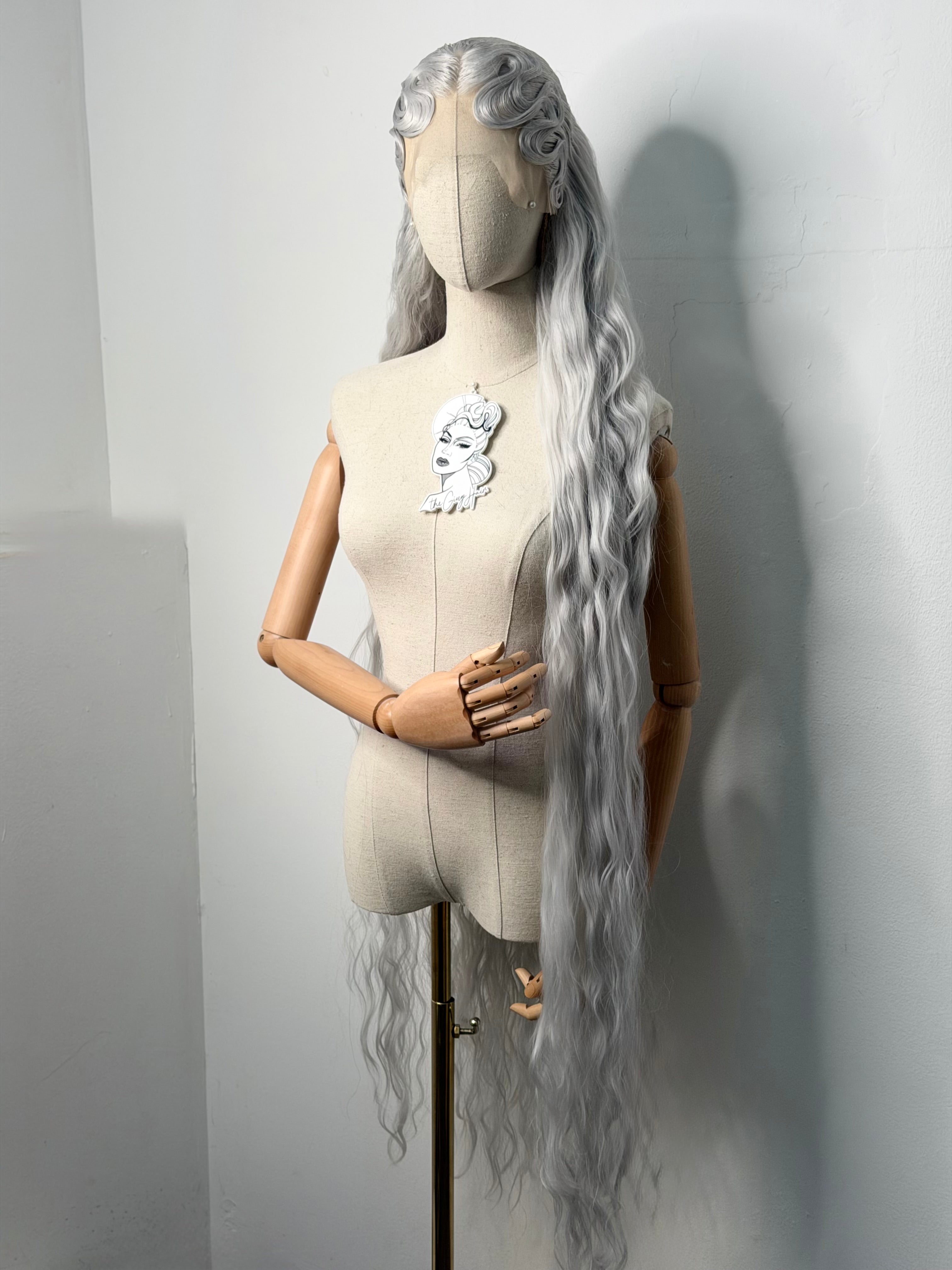 60 inch Silver Mermaid