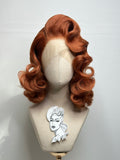 Classy 40s wavy Wig Ginger