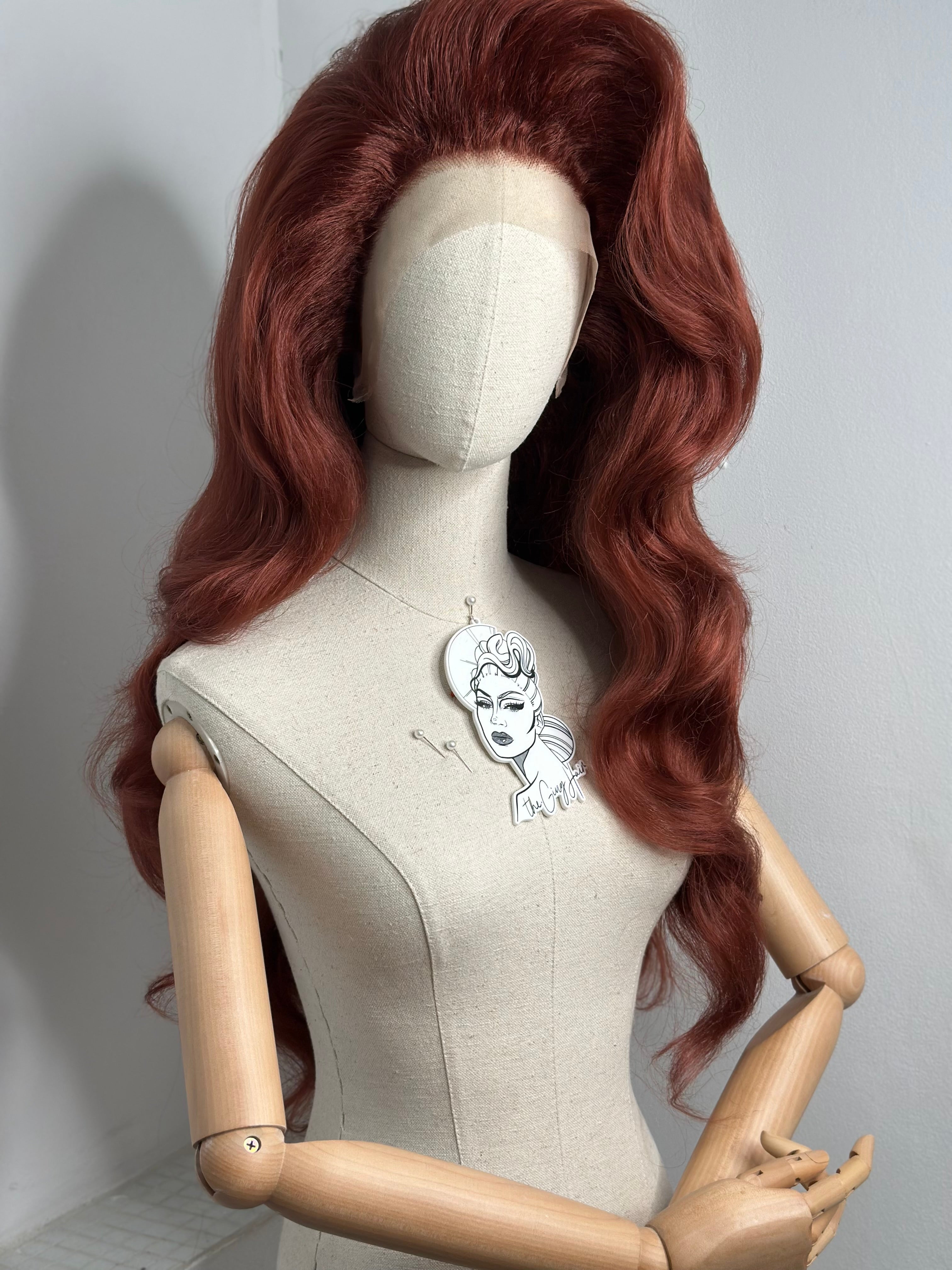Hollywood Waves Dark Ginger