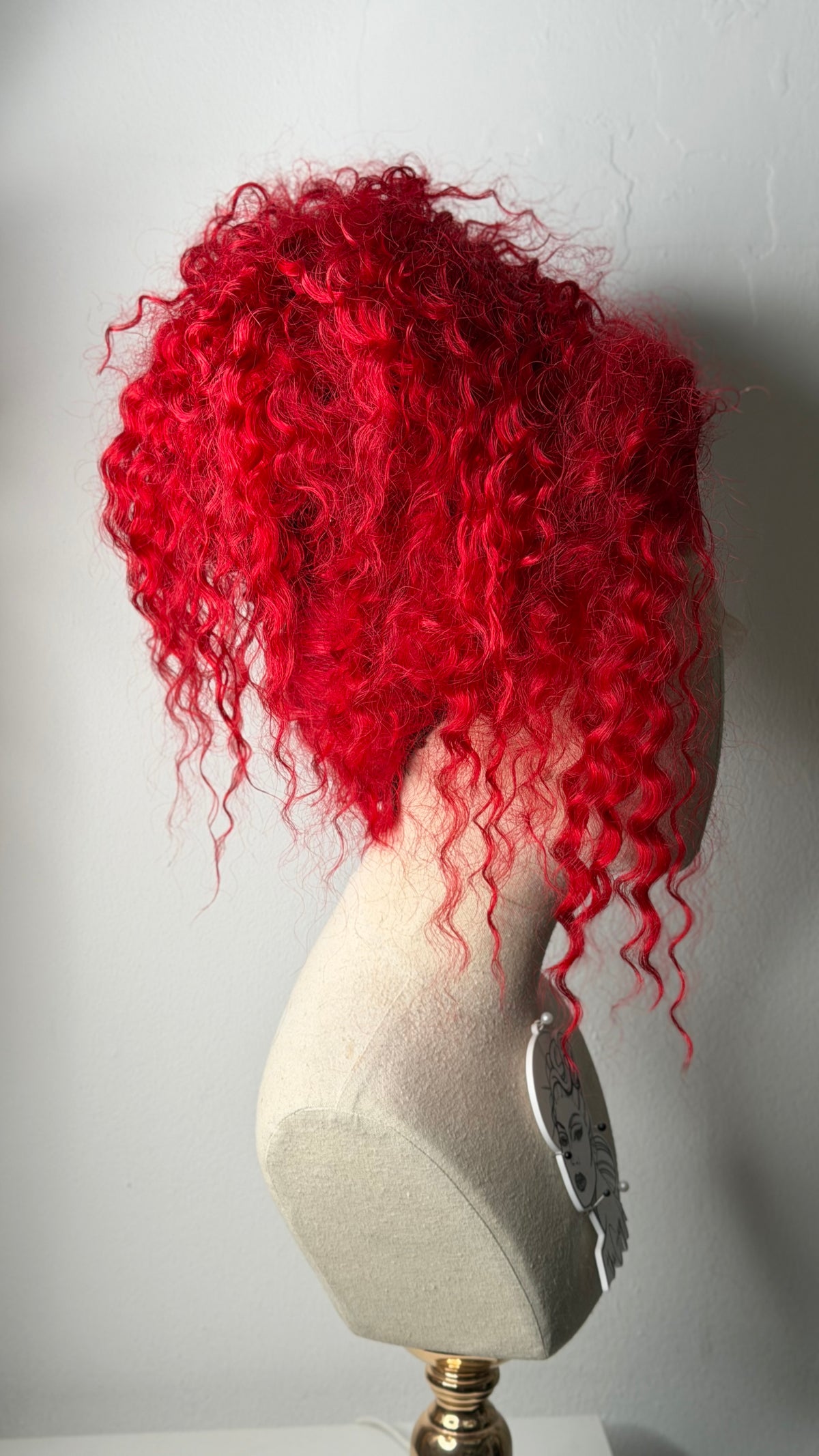 Curly Updo Red