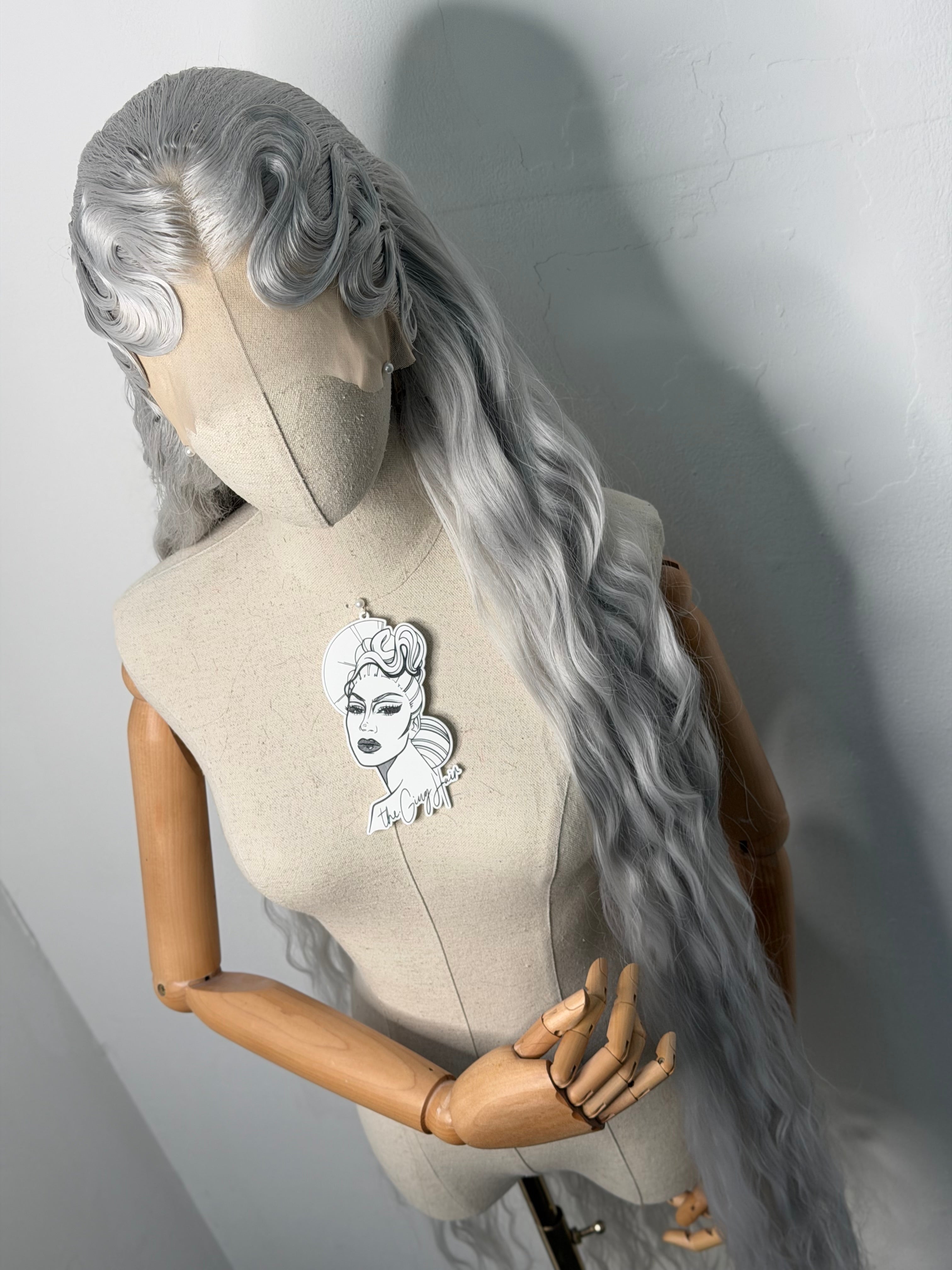 60 inch Silver Mermaid