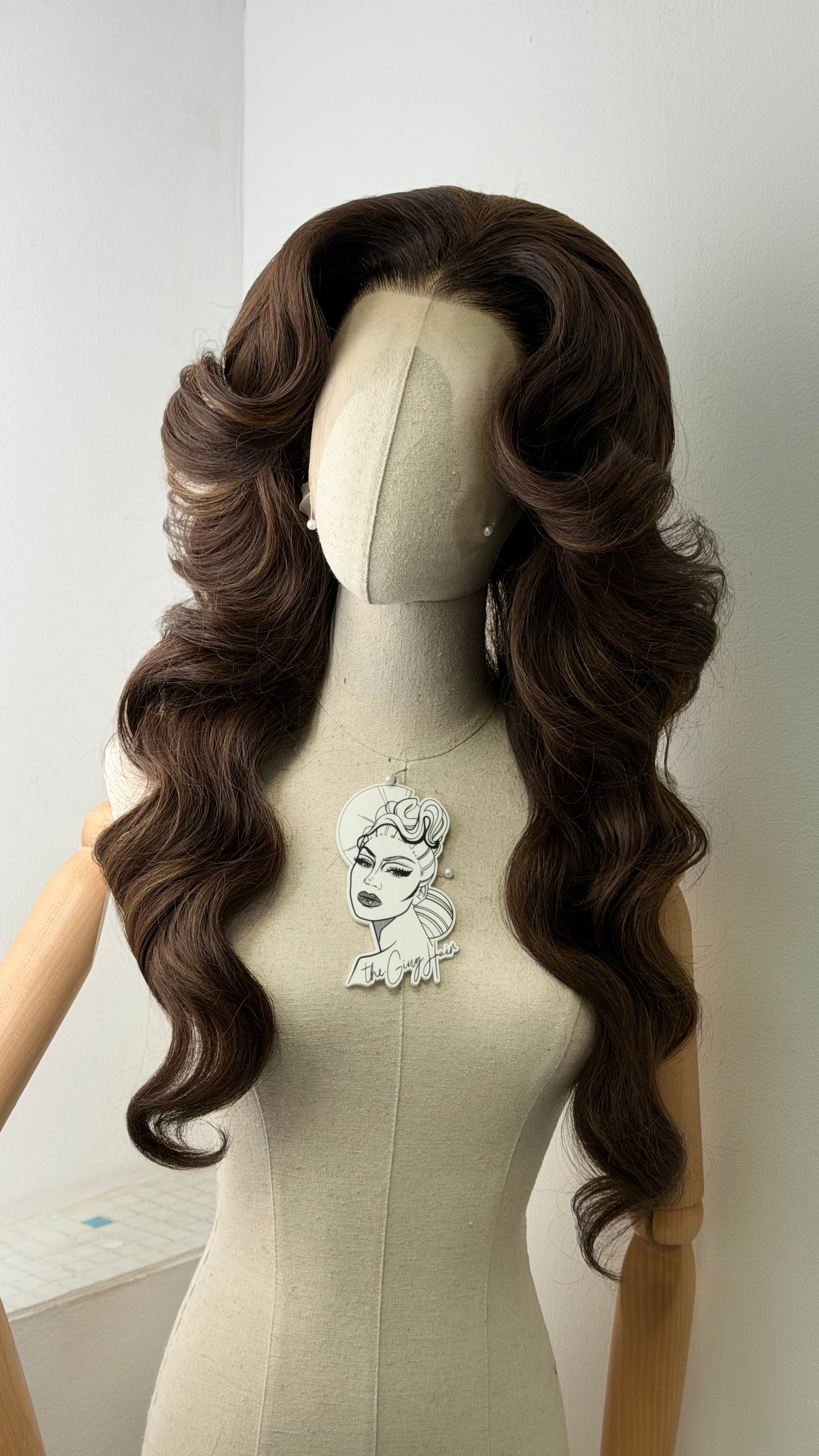 70s Brown Mix Wig