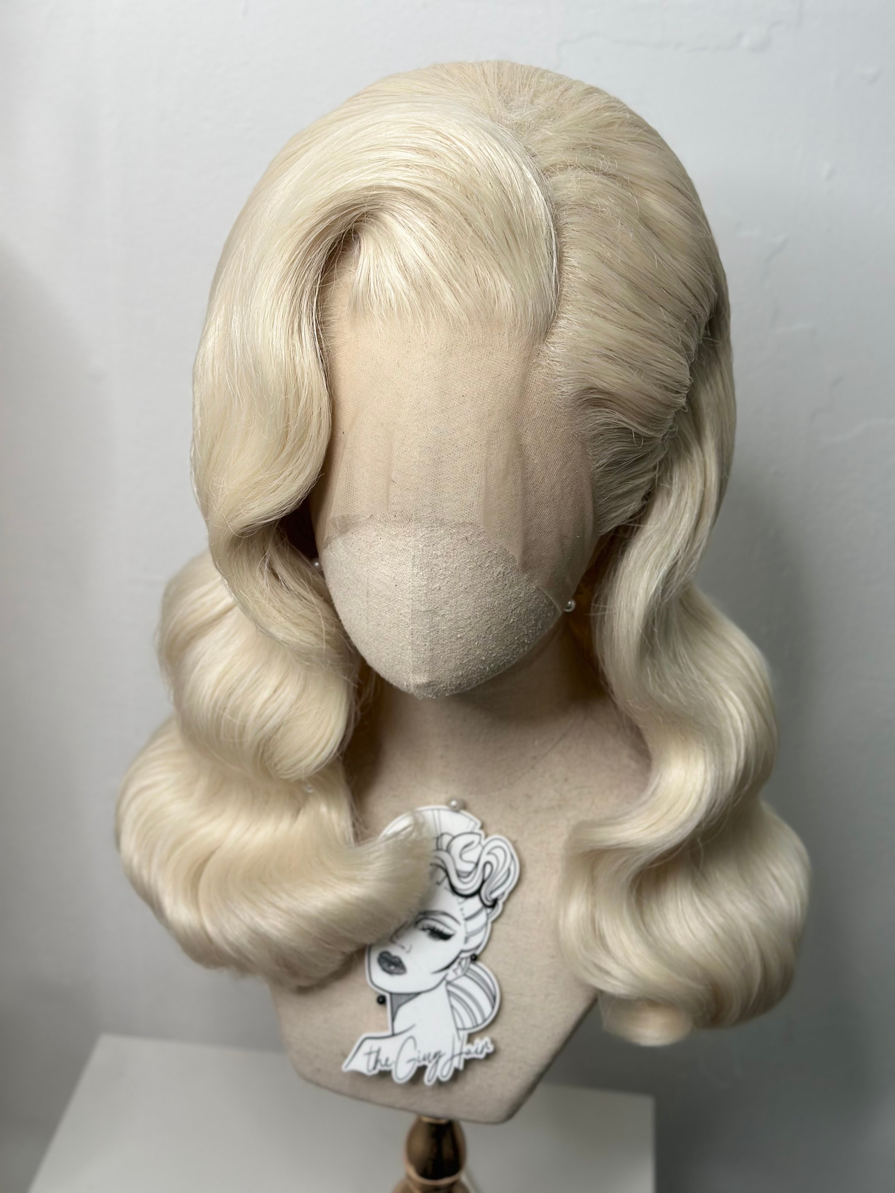 Hollywood waves Platin Blonde