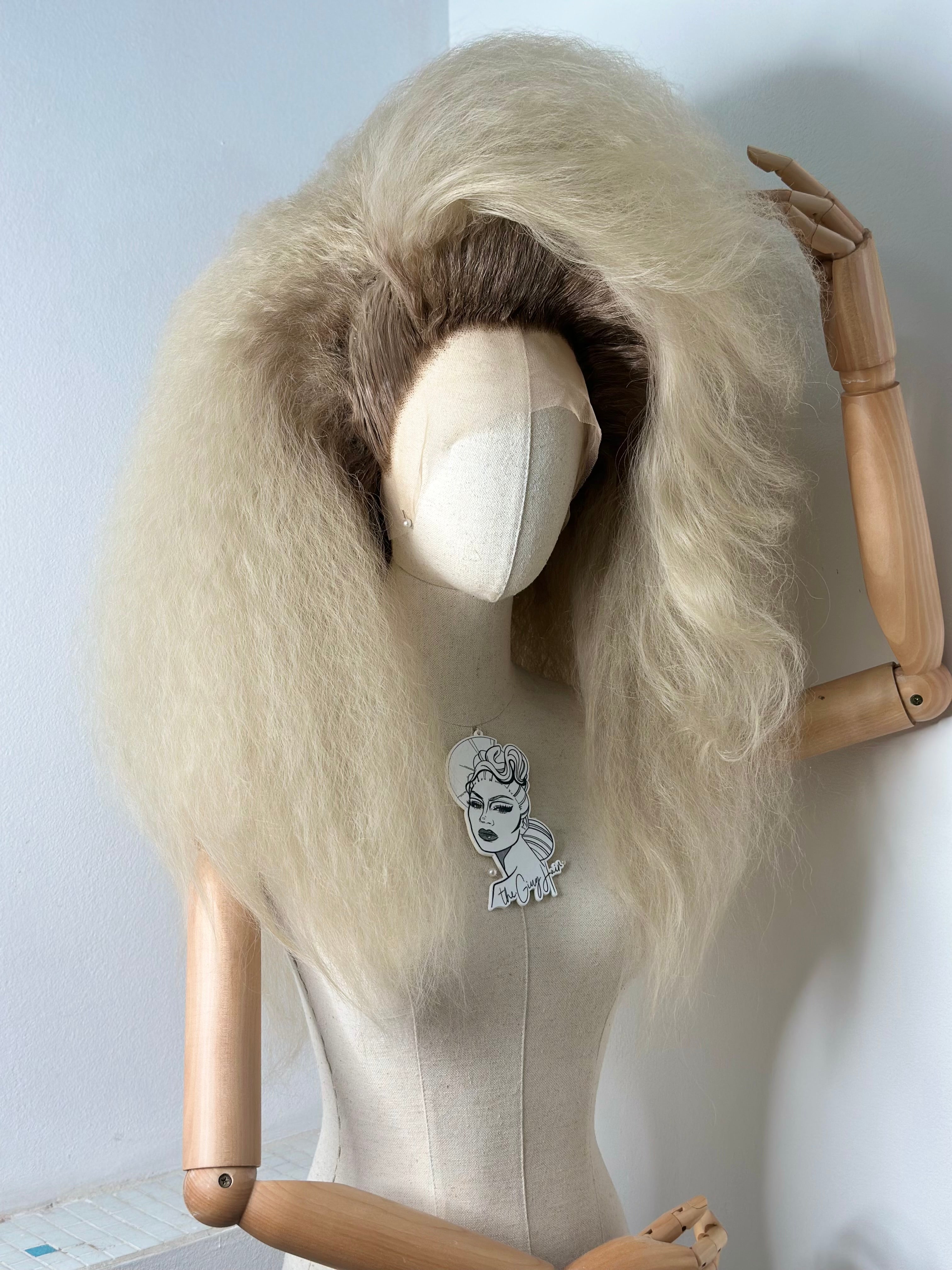 Big 80s Blond roots