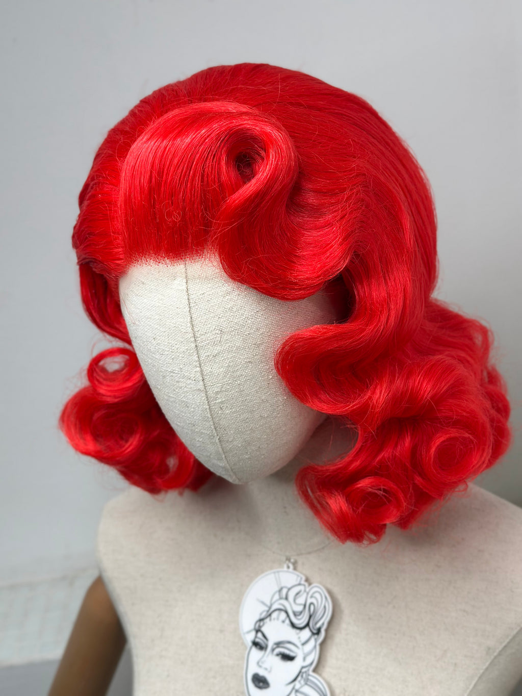 Classy short Fire Red