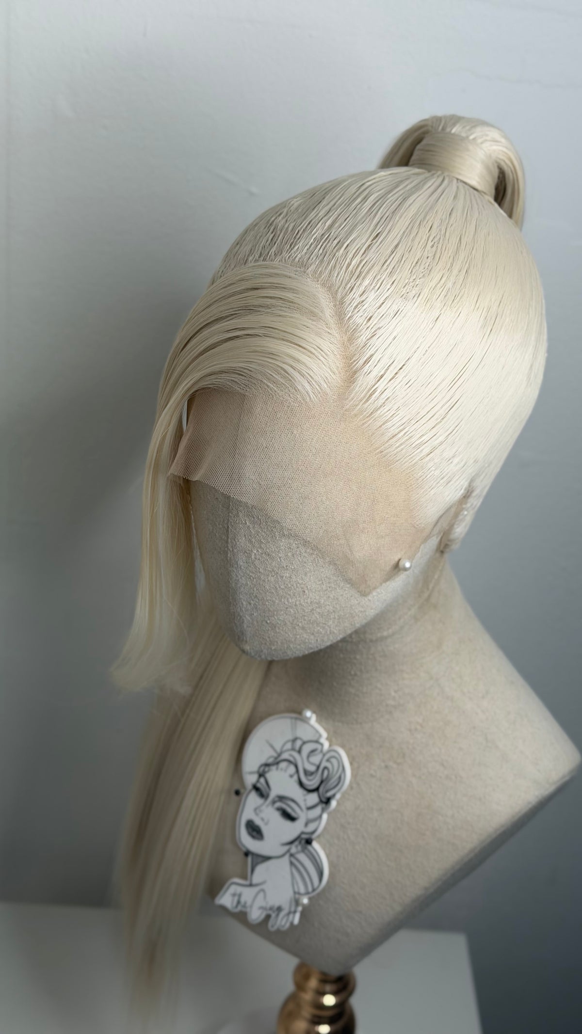 Full Lace sleek ponytail