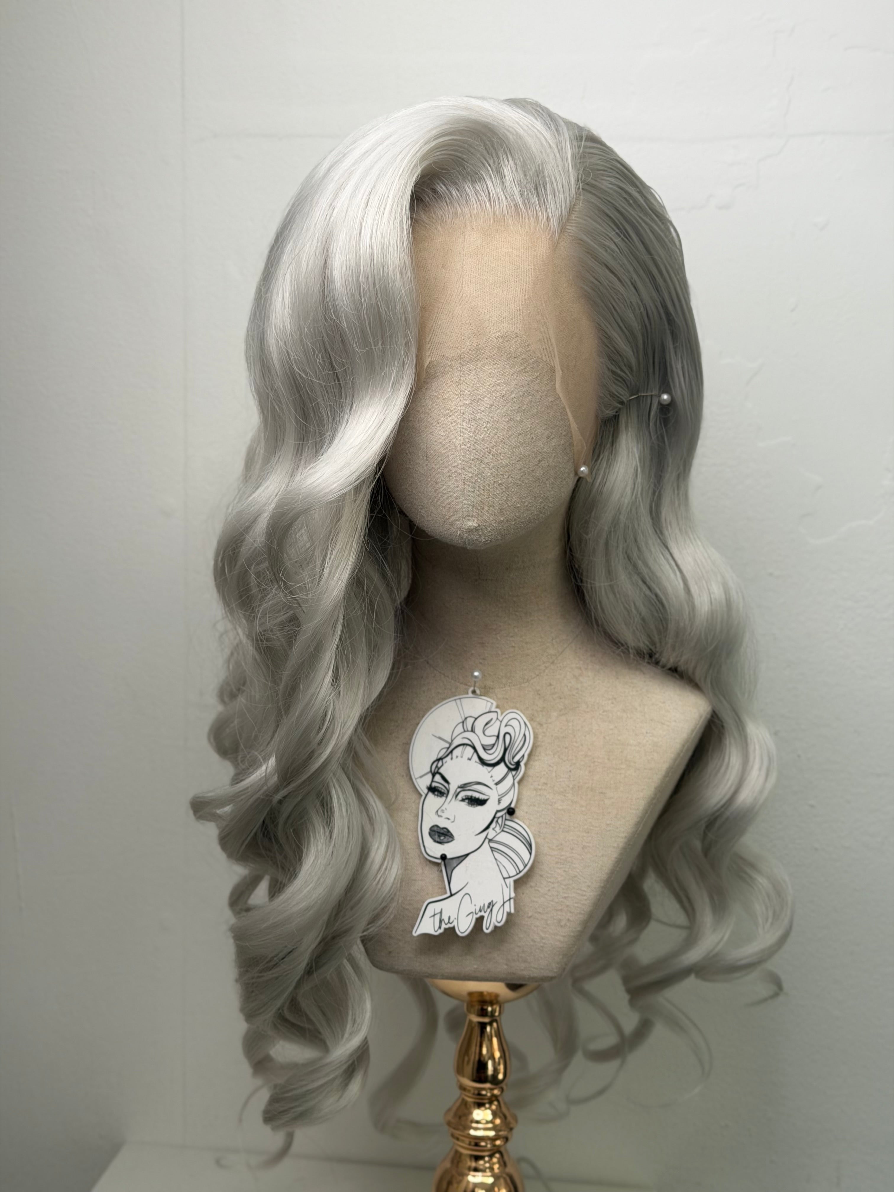 Hollywood waves Silver Glam