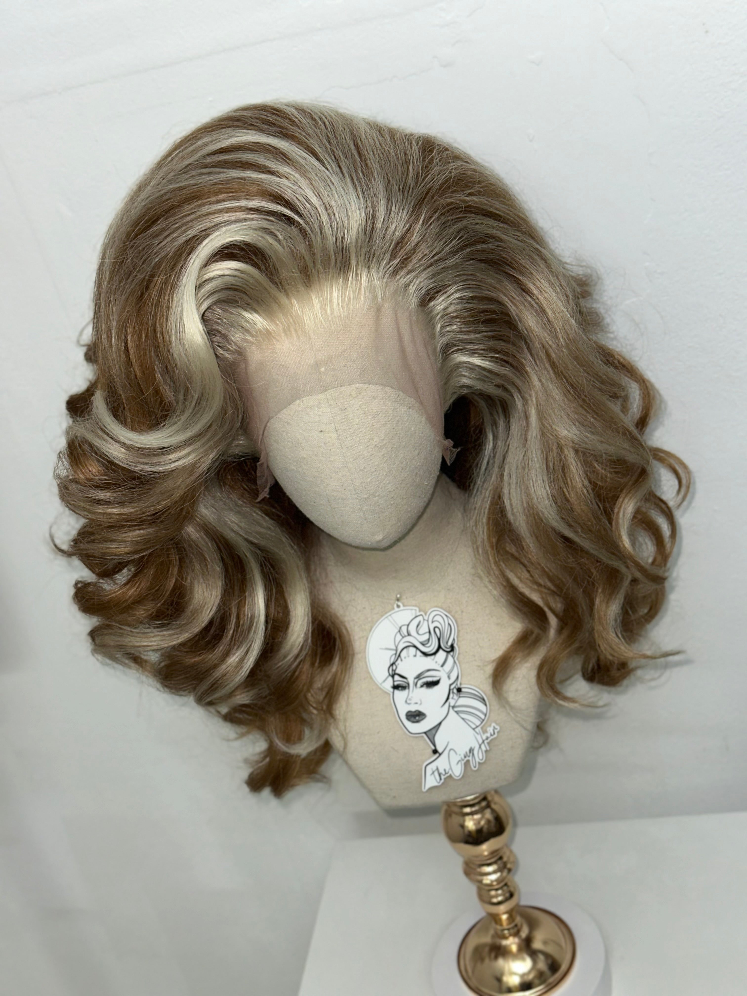 Big Flip and Go Wig Blond mix