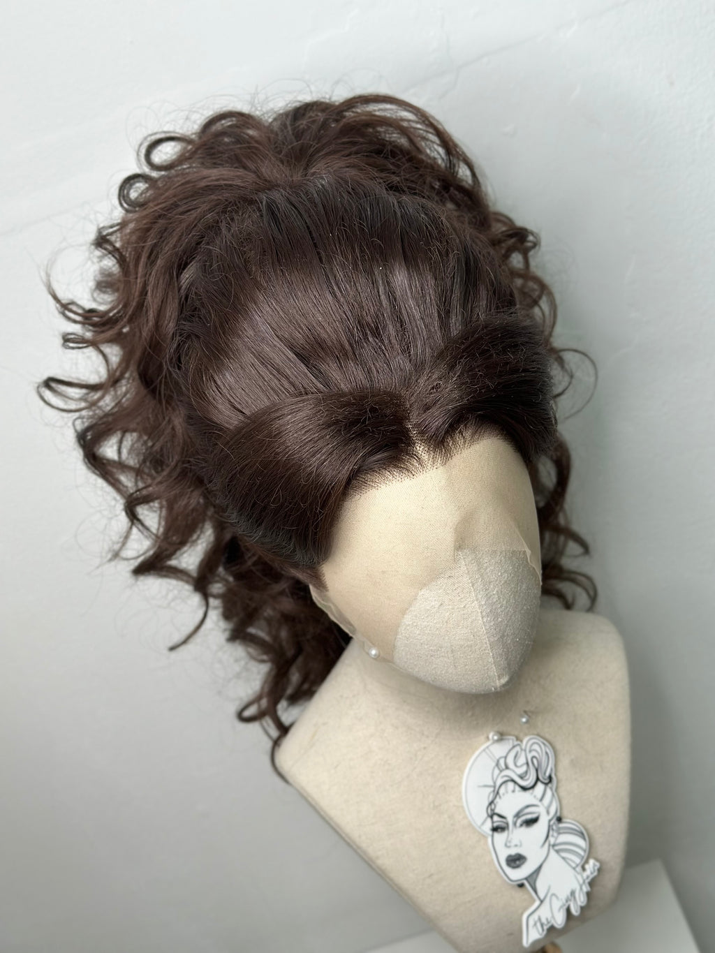 Messy Big Half Updo Brown