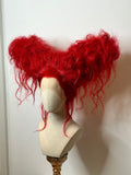 Sculpturing  Big Clown Wig Red