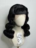 Classy 40s History Wig Black with bangs