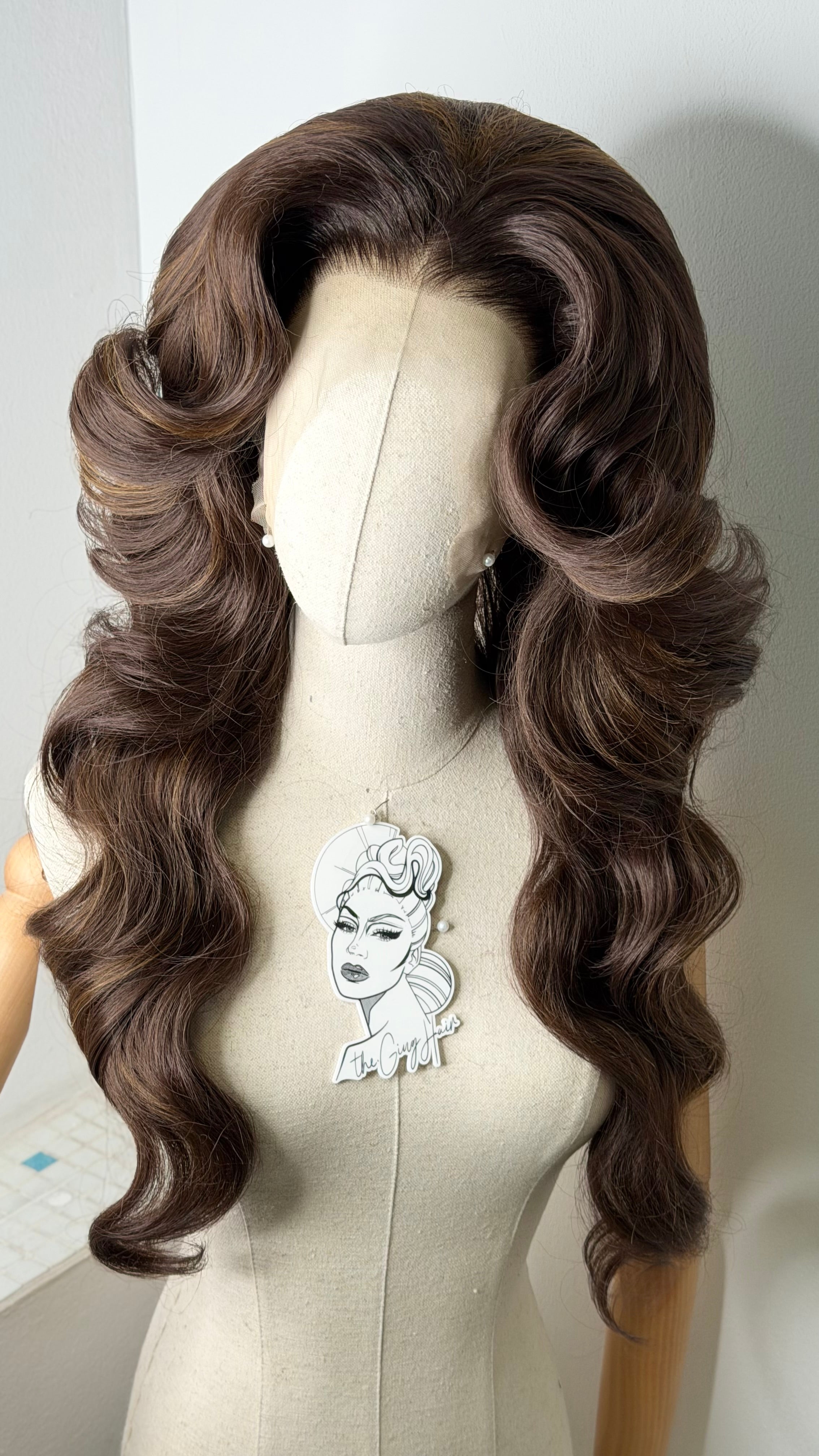70s Brown Mix Wig