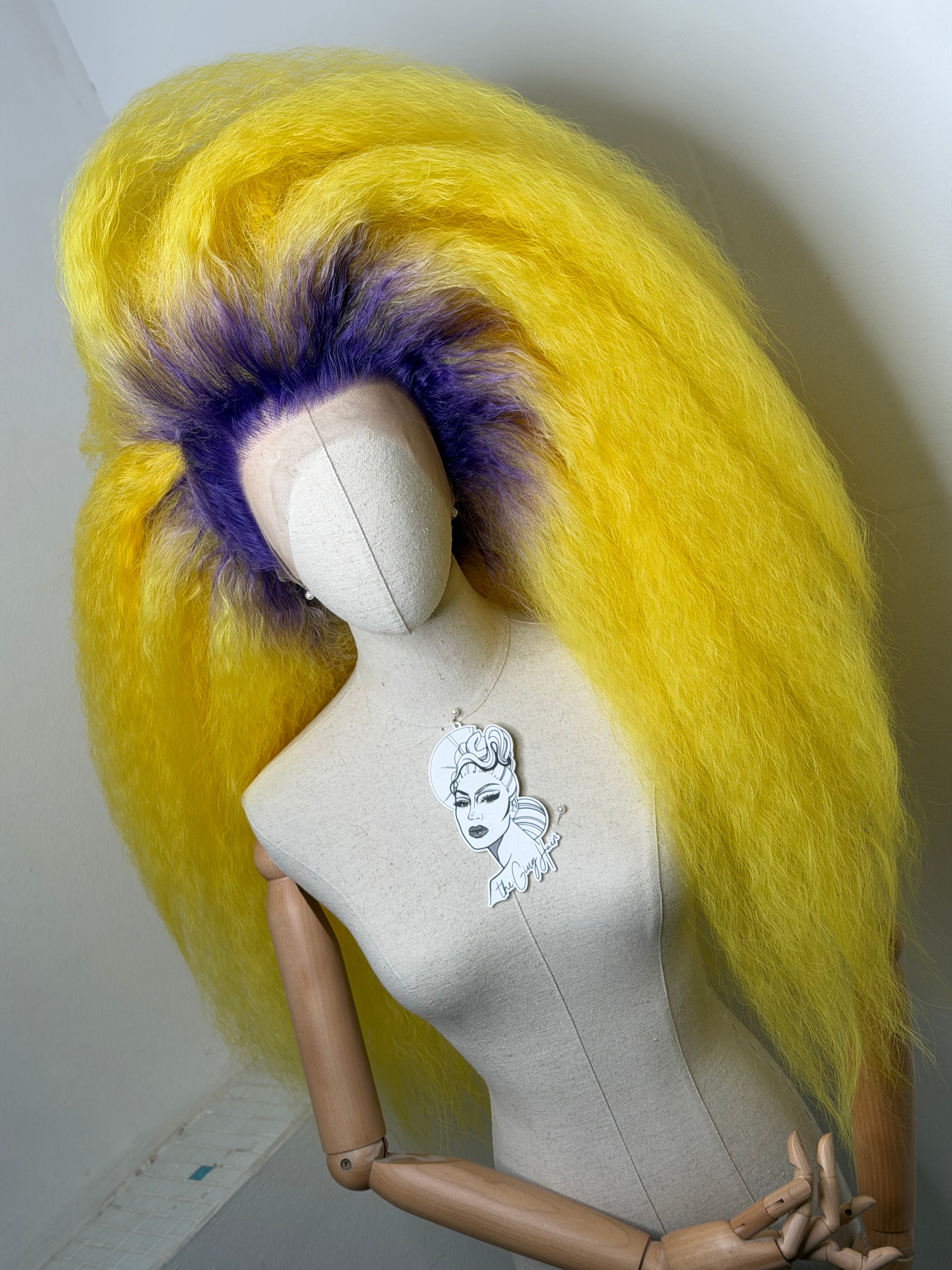 Big Puffy Yellow-Purple mix