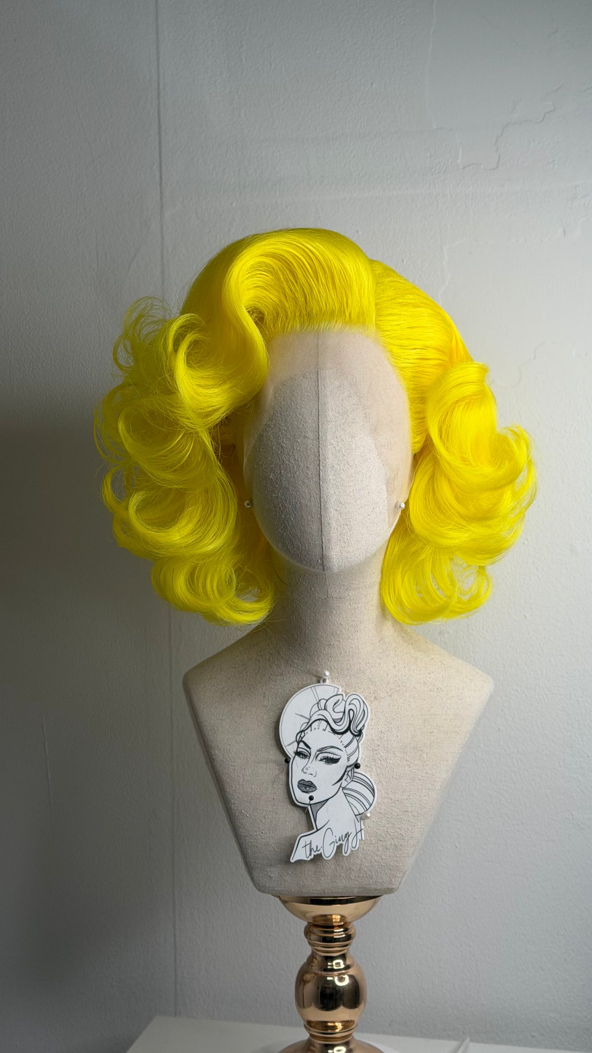 Yellow Short Classy Wig