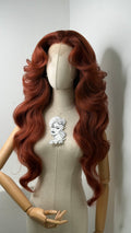 70s dark Ginger Wig