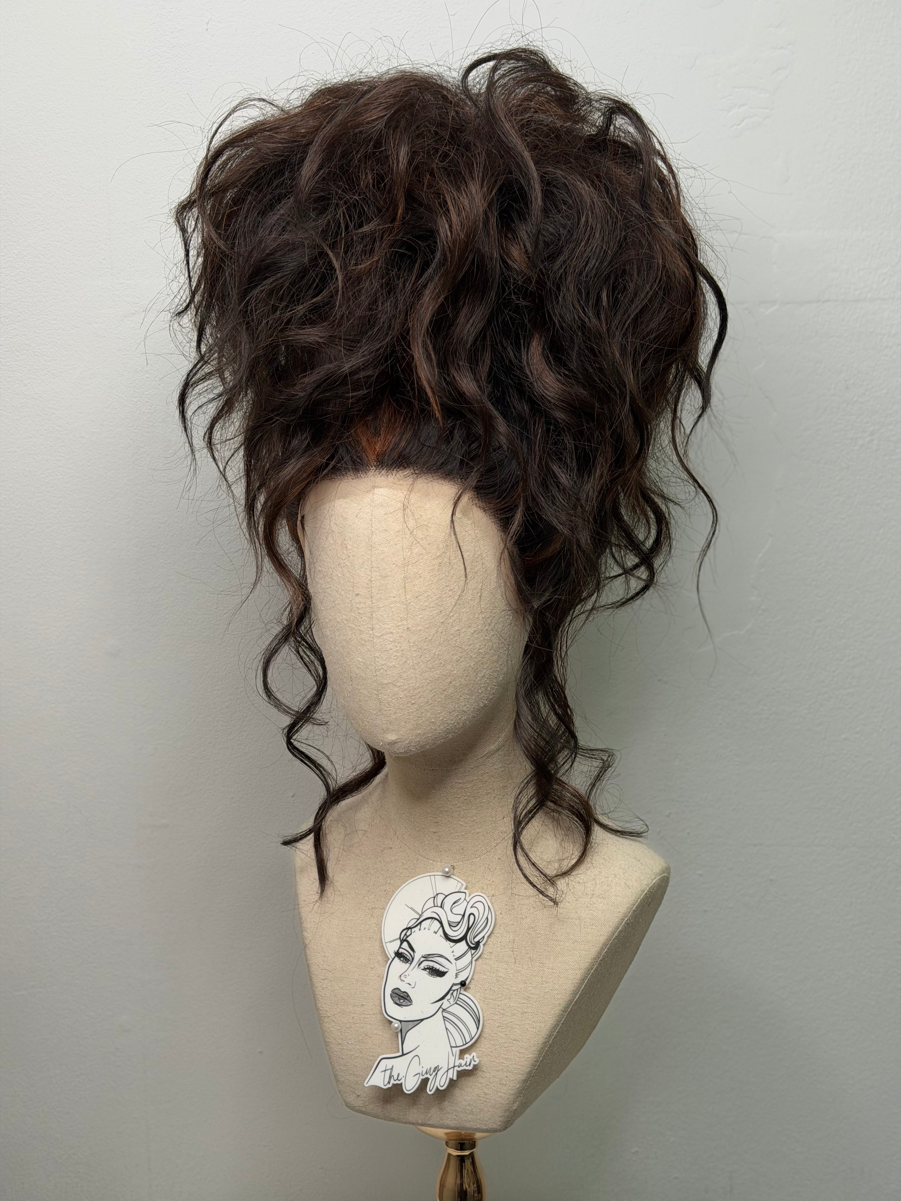 Classy Dolly Brown Updo