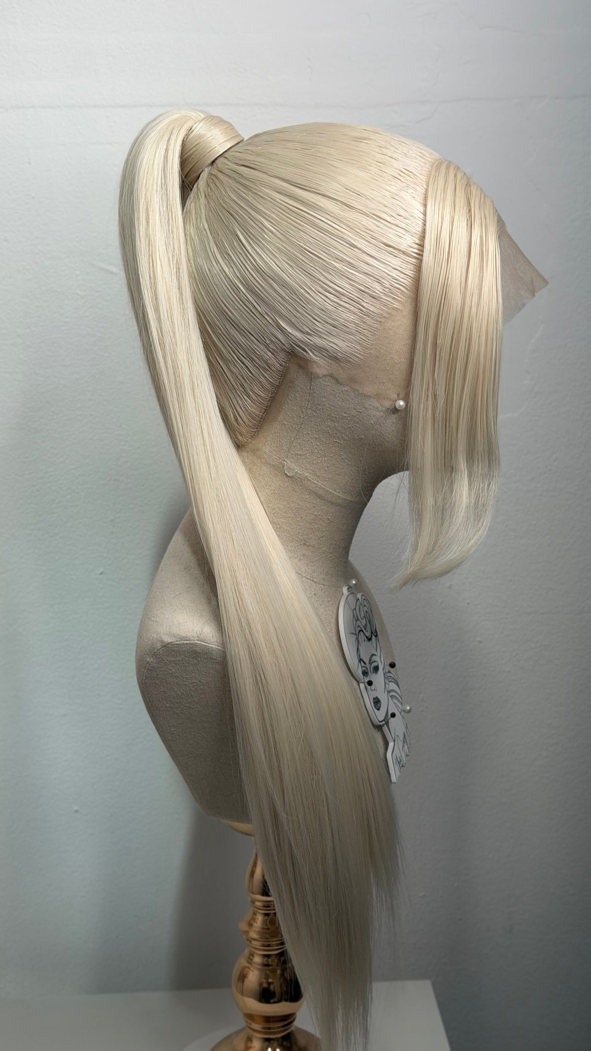 Full Lace sleek ponytail