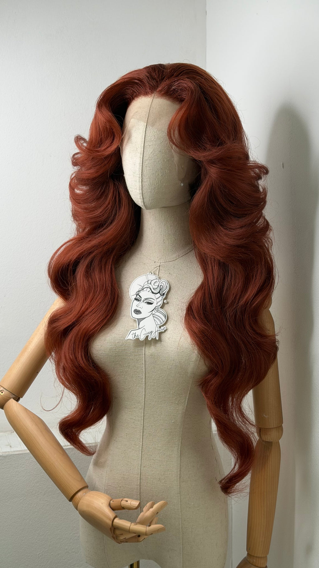 70s dark Ginger Wig
