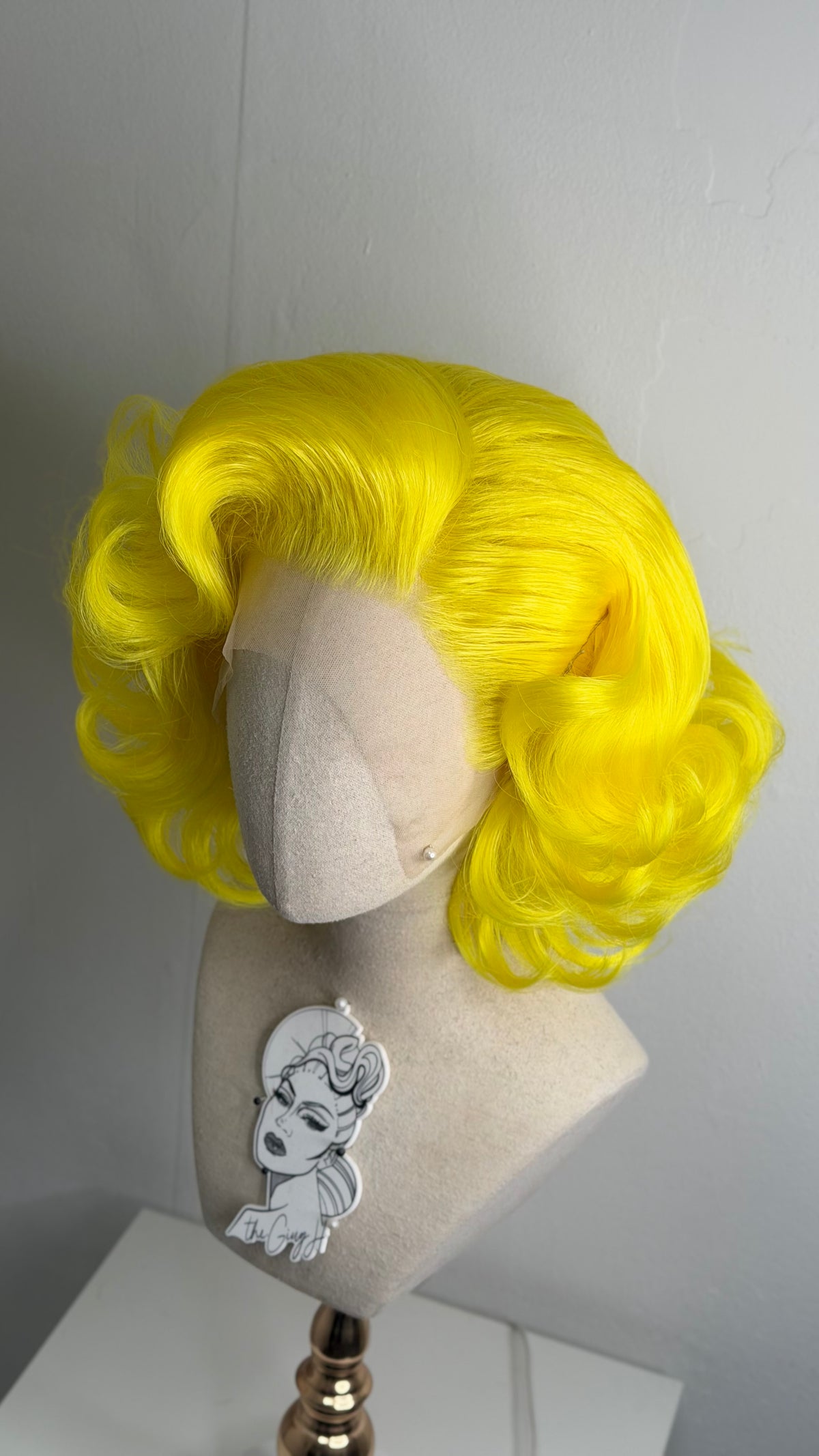 Yellow Short Classy Wig
