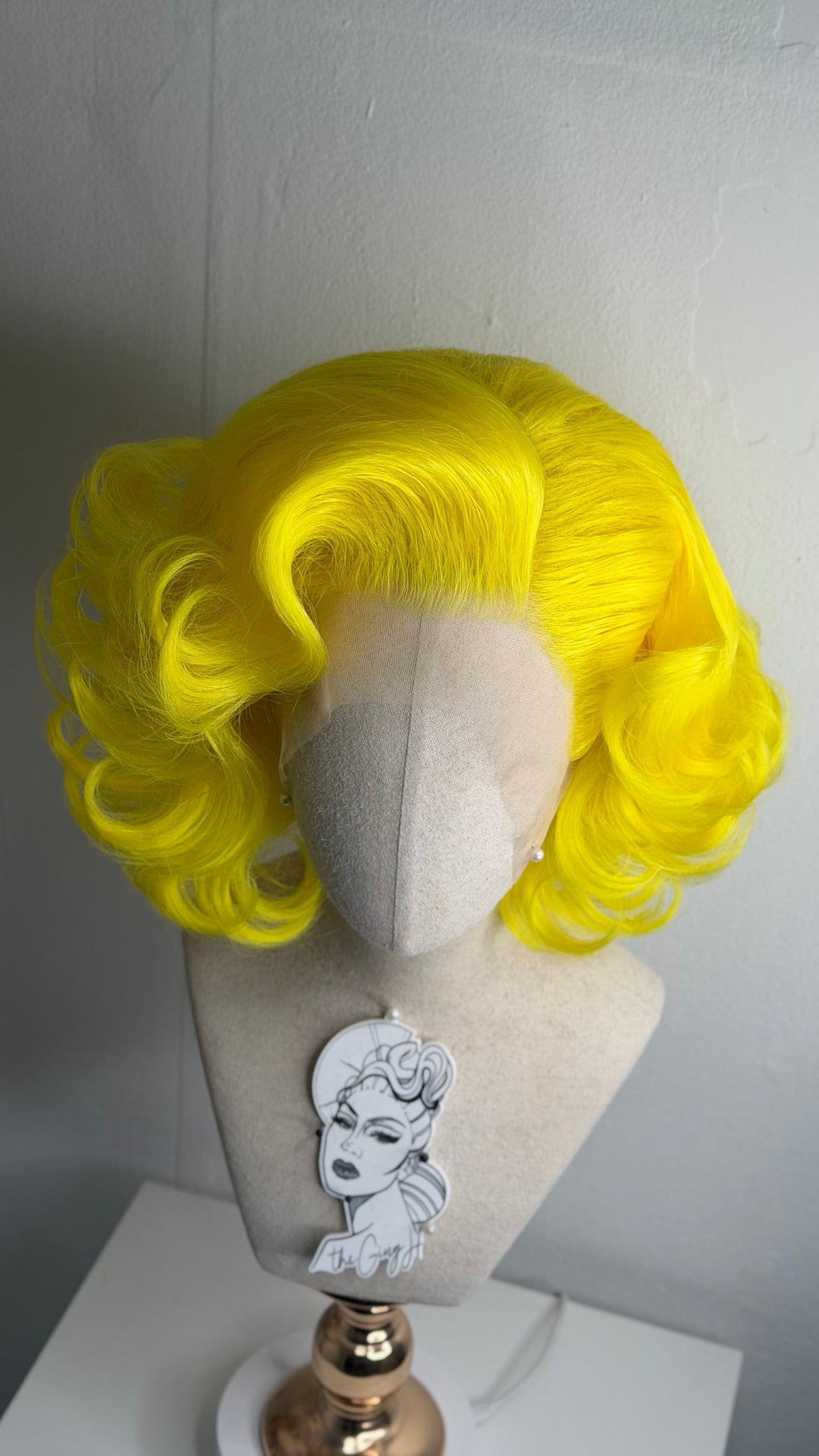Yellow Short Classy Wig
