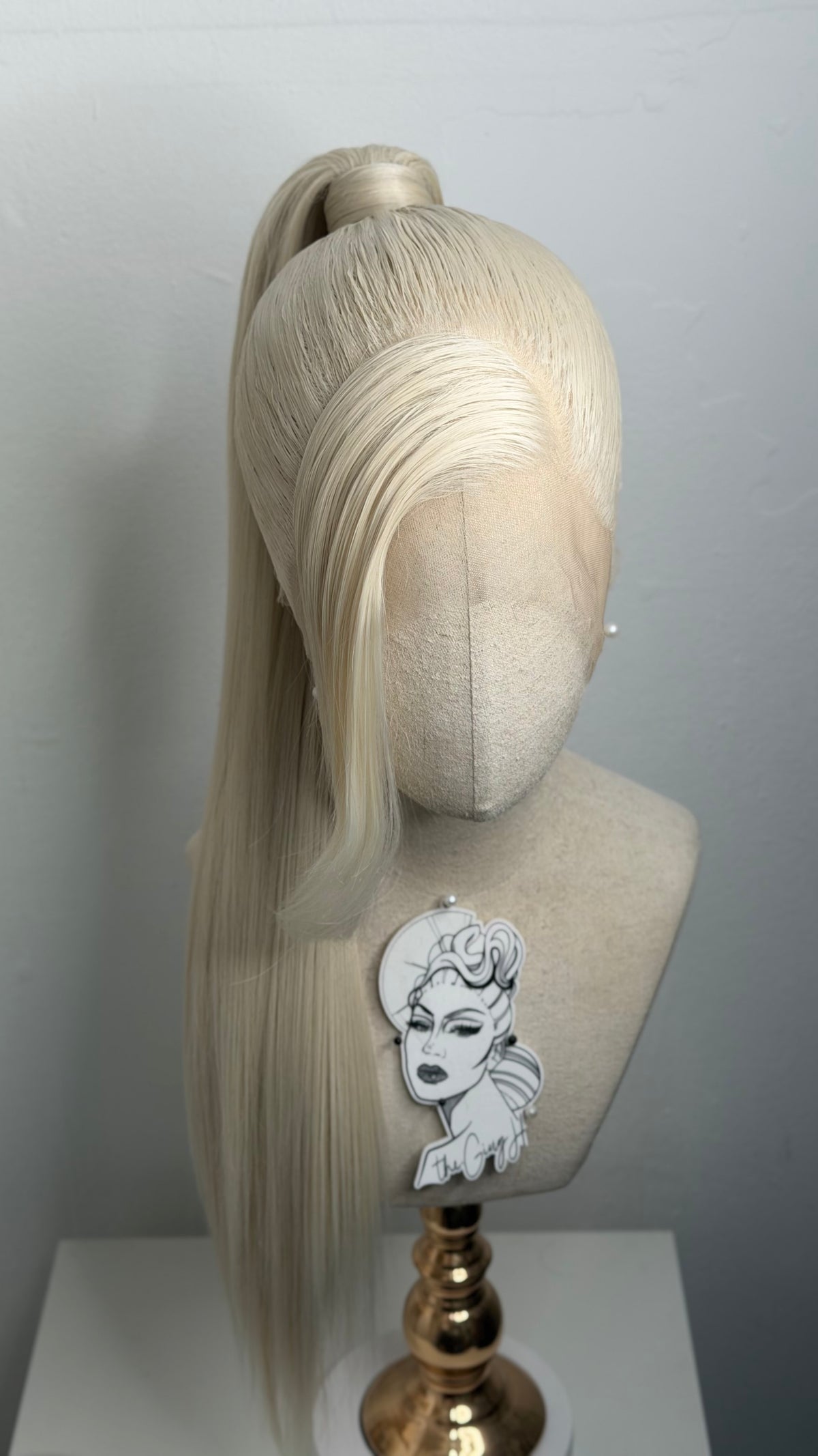 Full Lace sleek ponytail