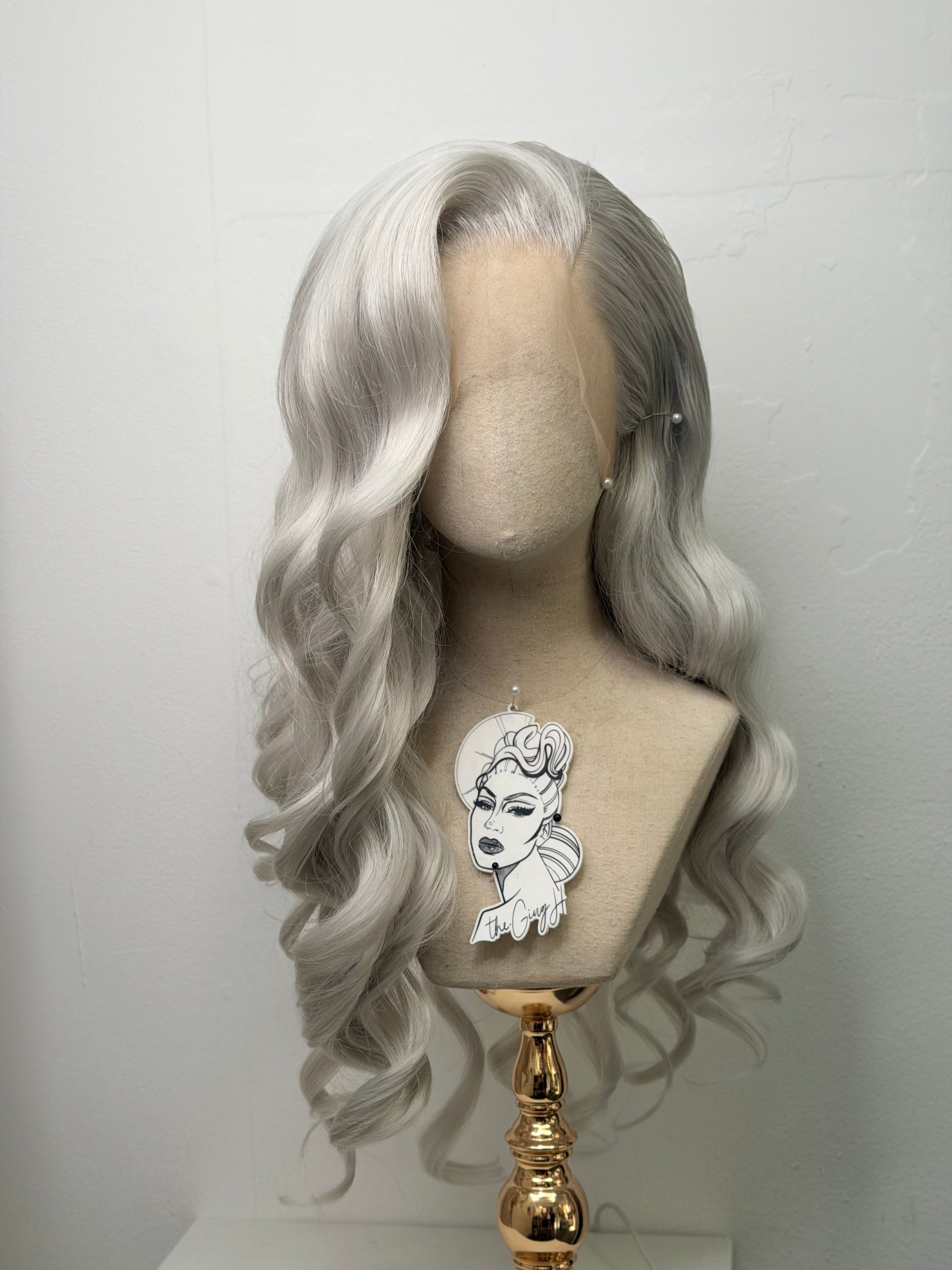 Hollywood waves Silver Glam