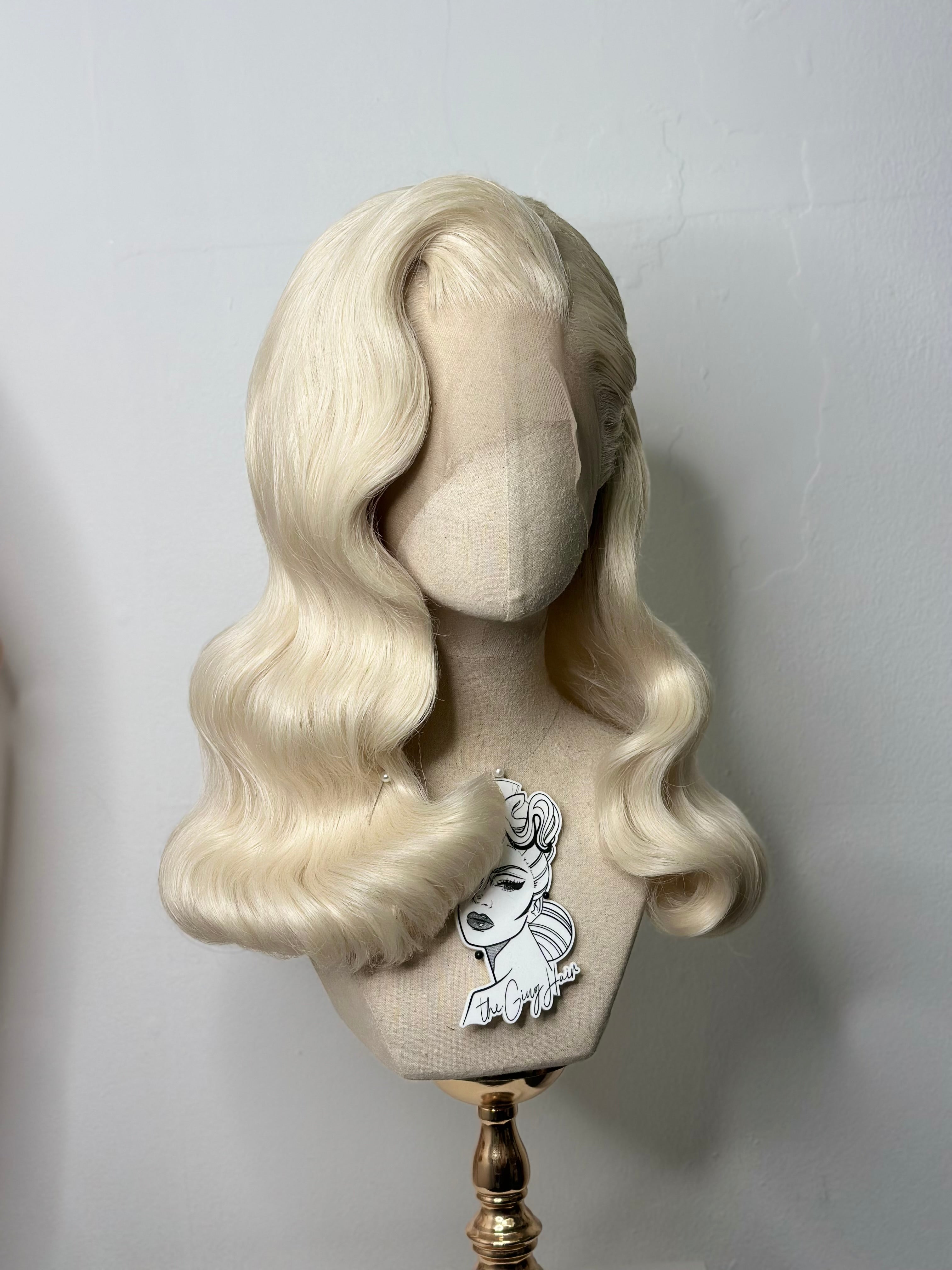 Hollywood waves Platin Blonde