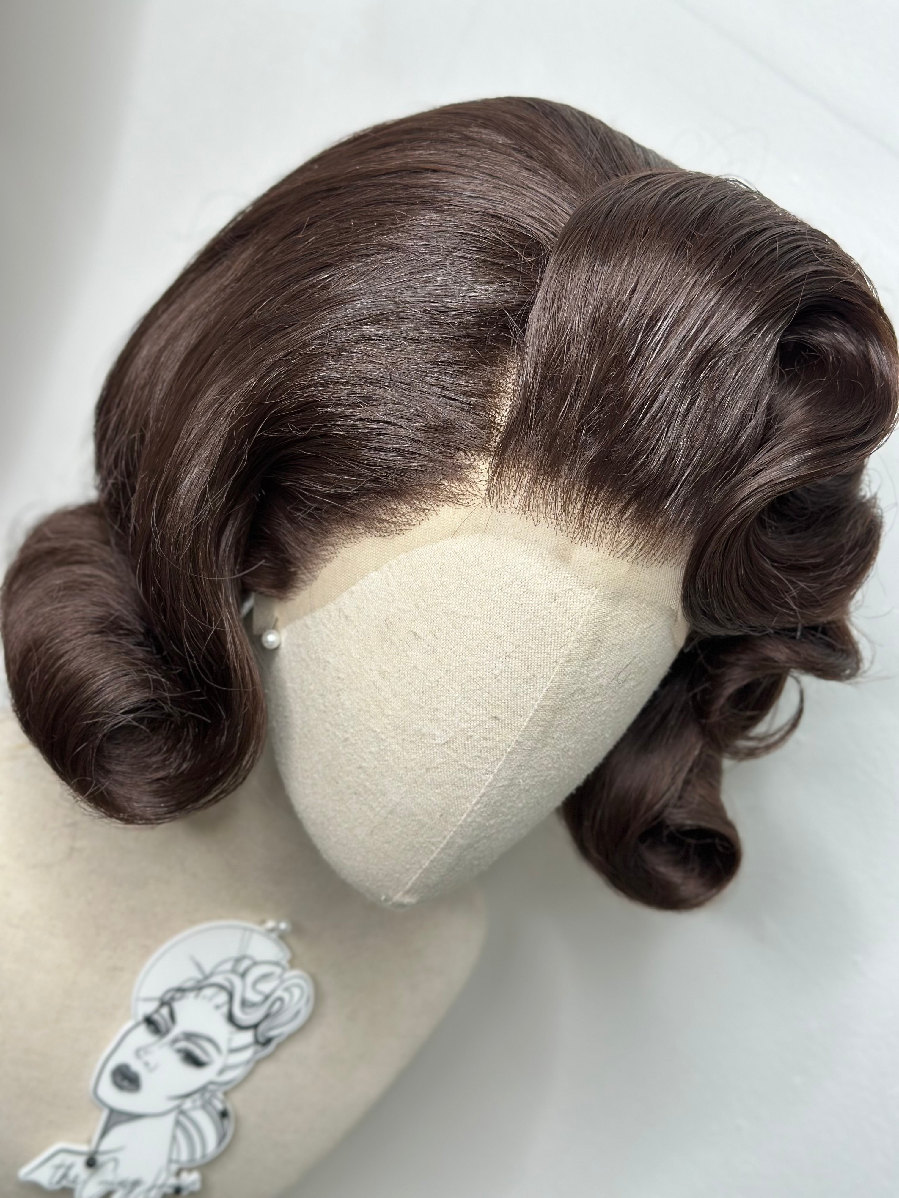 Classy 60s Chocolate Brown