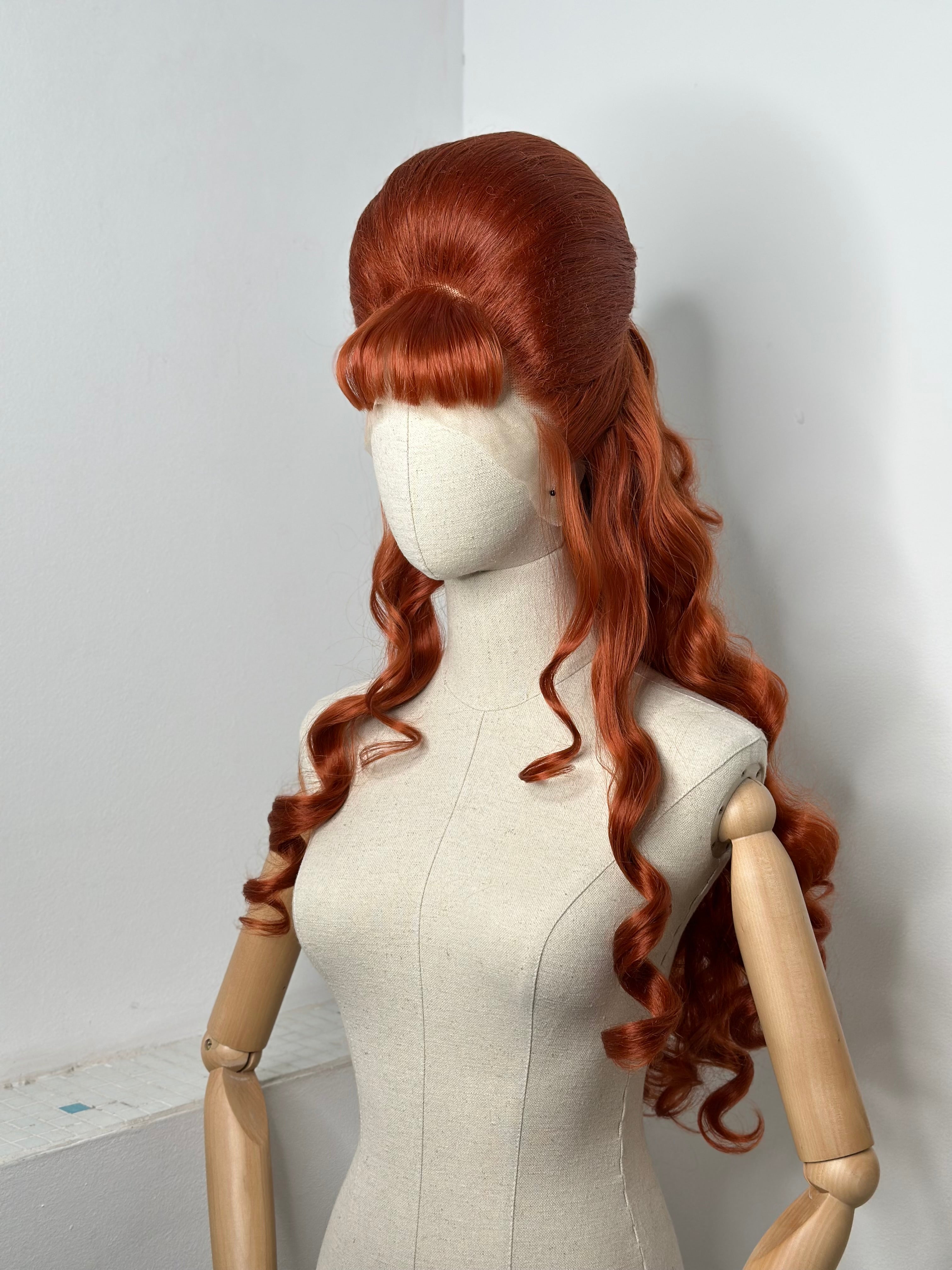 Behive Wig in Ginger