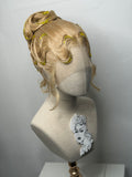 Classy updo wig Gold Crystal Blond super Hold