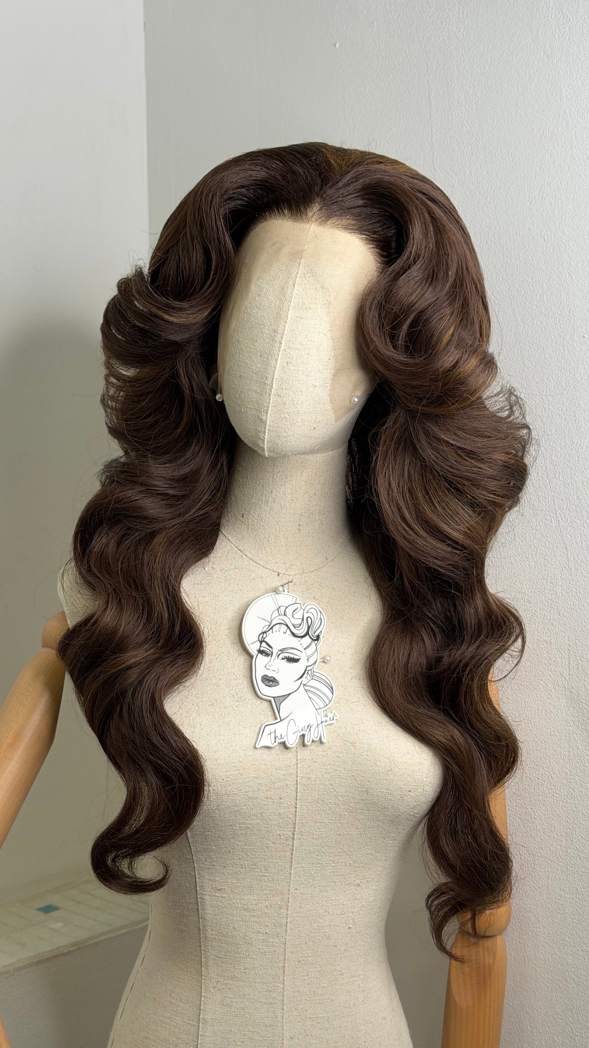 70s Brown Mix Wig