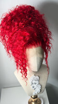 Curly Updo Red