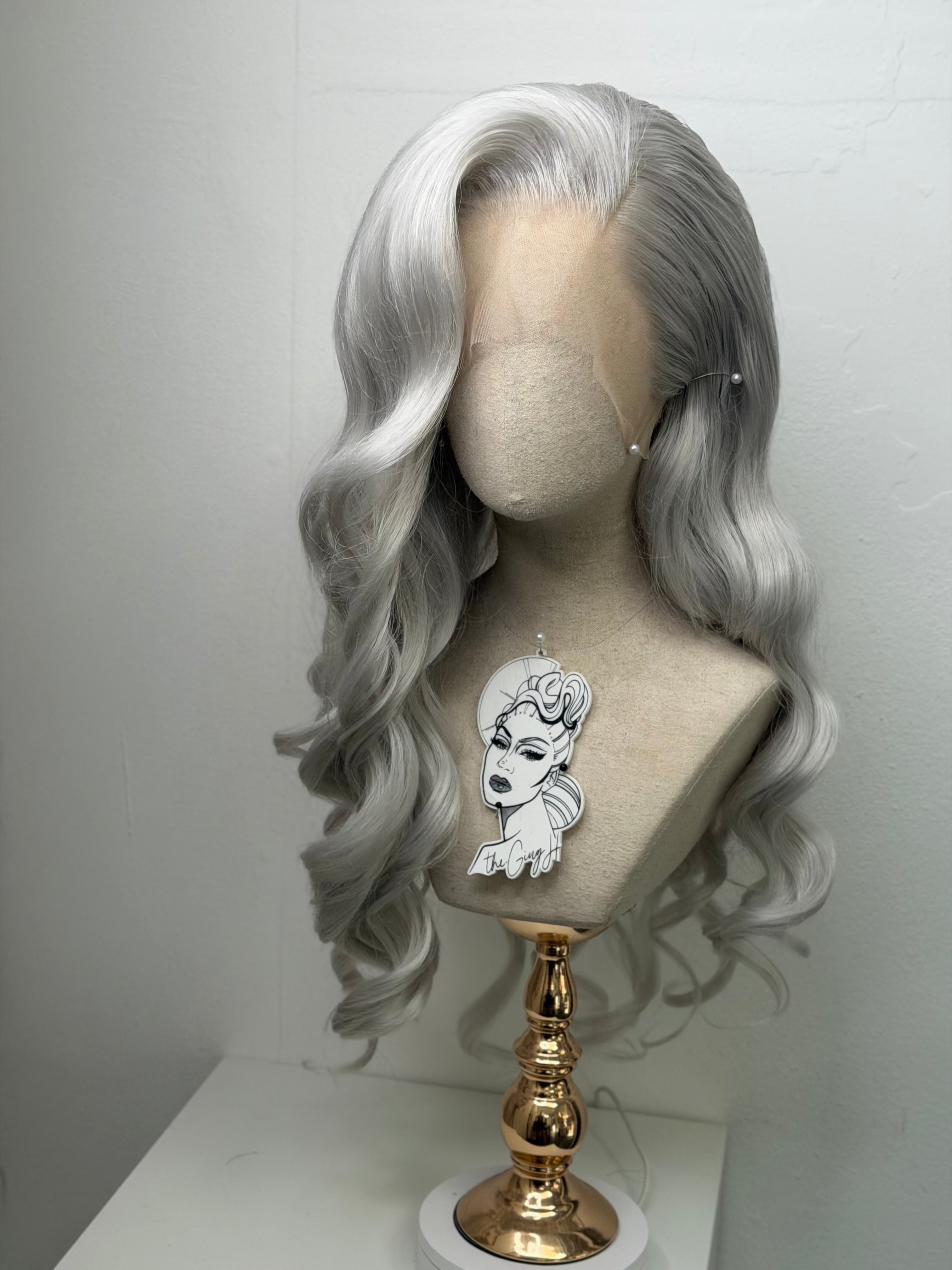Hollywood waves Silver Glam