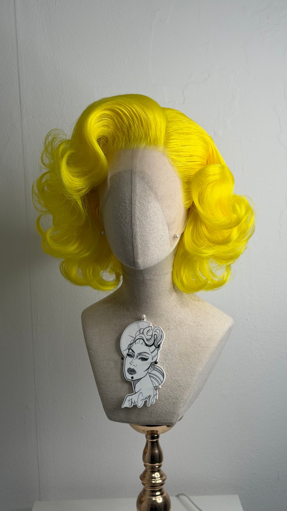 Yellow Short Classy Wig