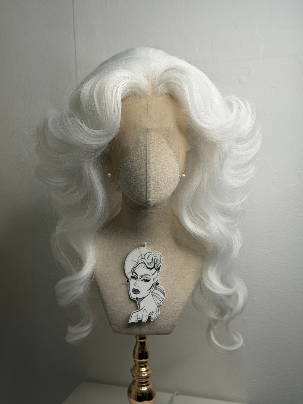 70s White Wig