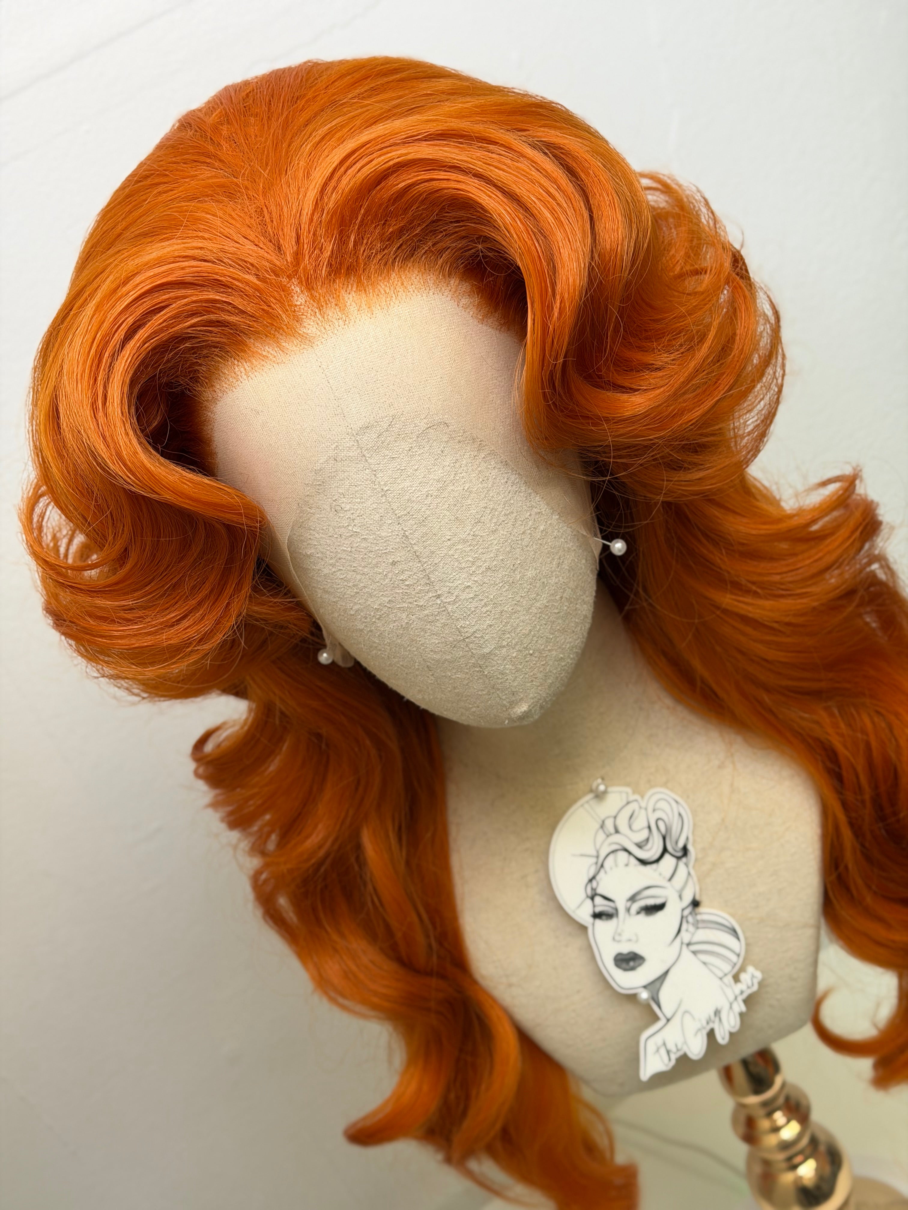 70s Wig pumpkin Ginger