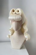Classy 50s Roll History Wig Milkblonde