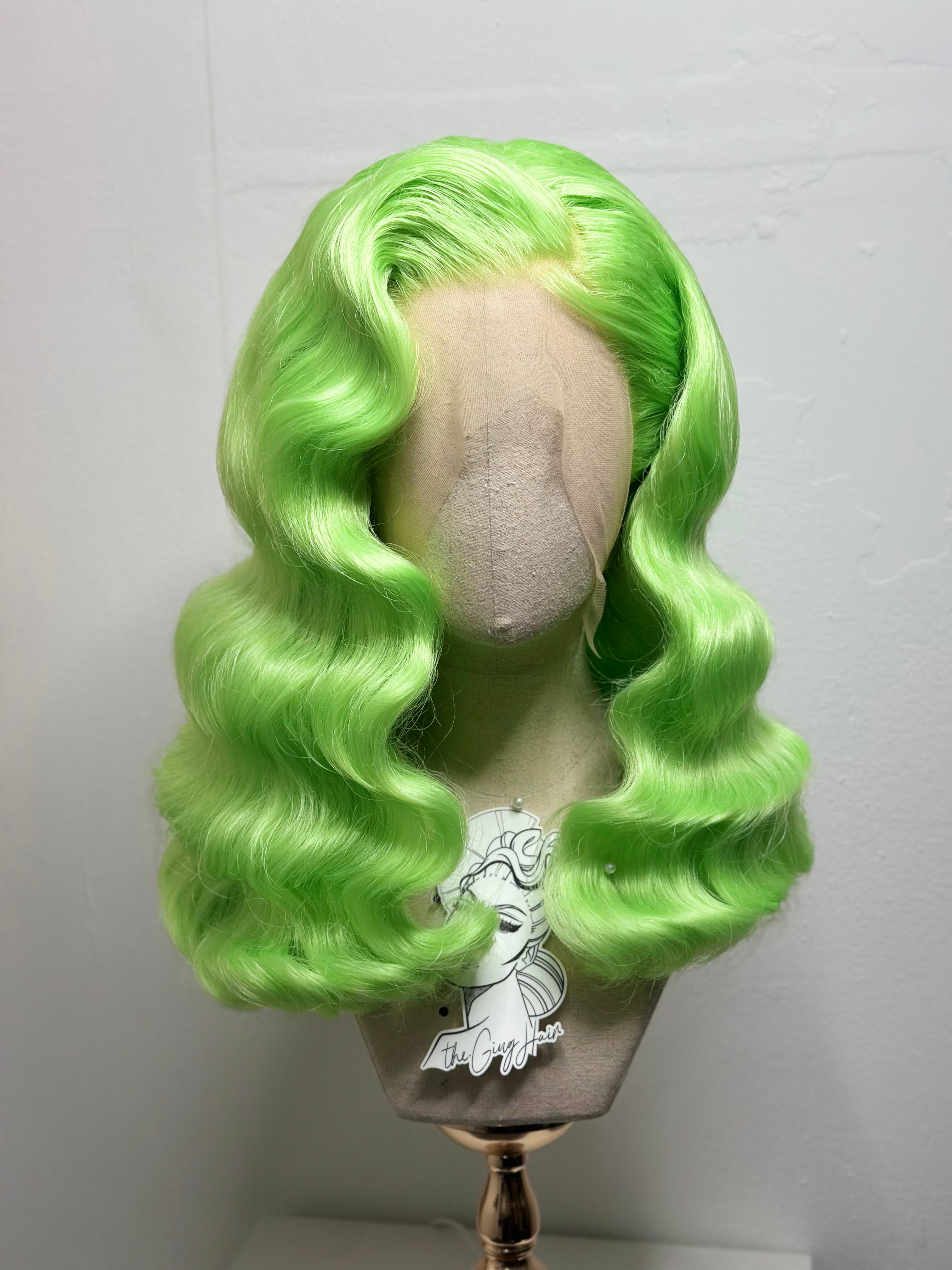HOLLYWOOD WAVES neon Green