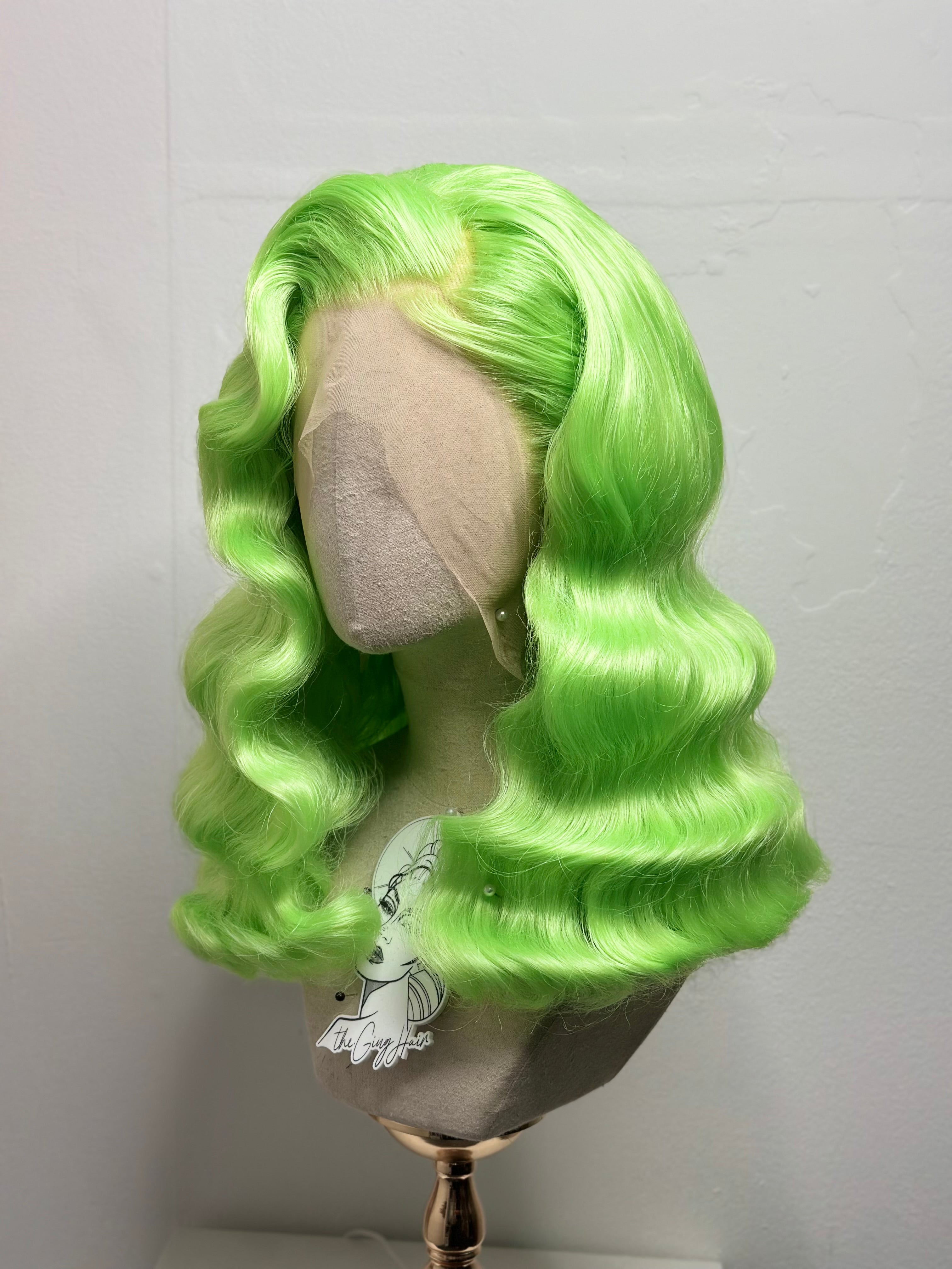 HOLLYWOOD WAVES neon Green