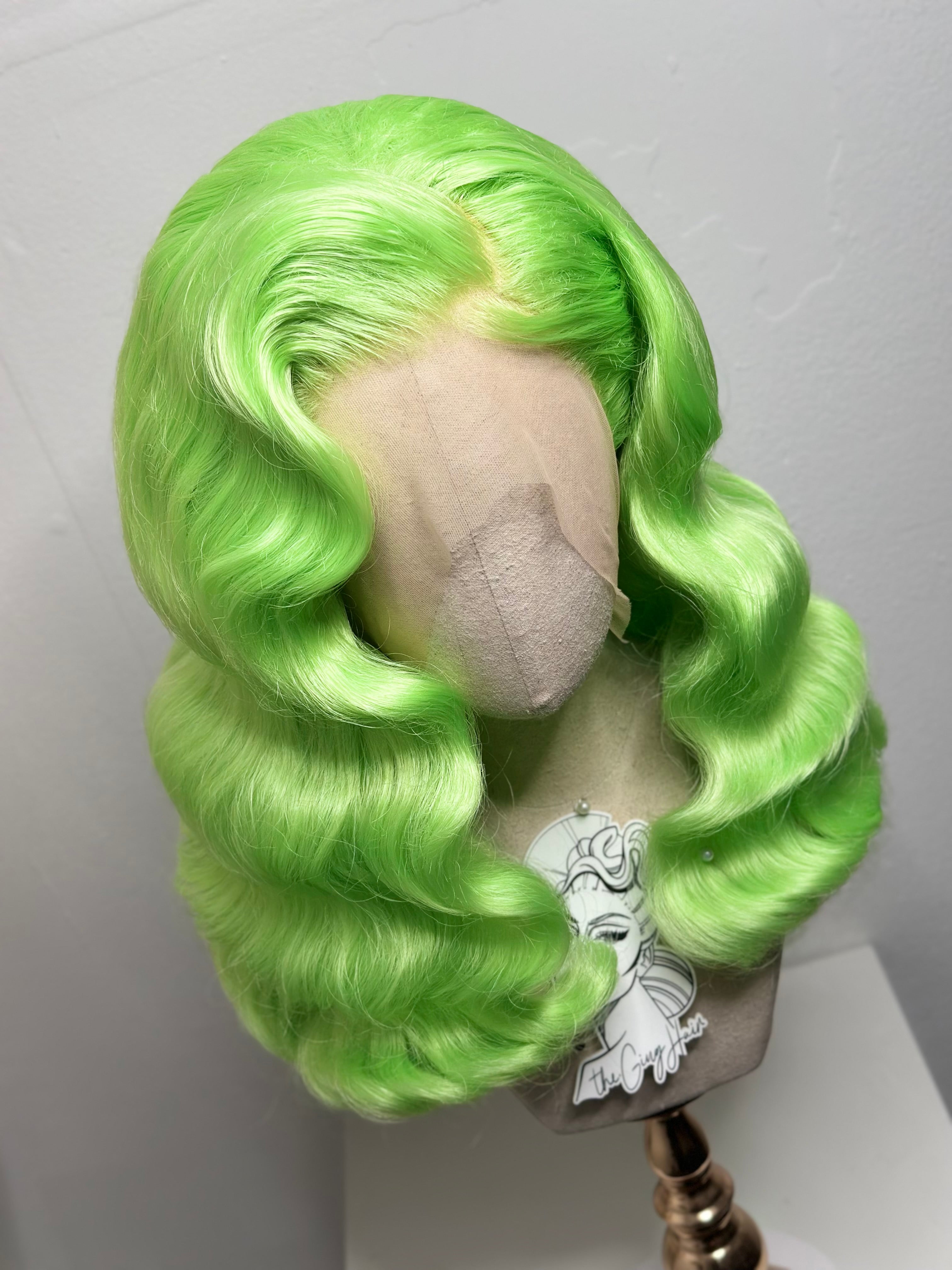 HOLLYWOOD WAVES neon Green